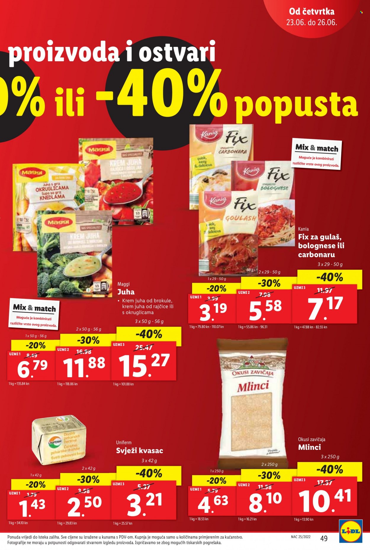 Lidl katalog - 20.06.2022. - 26.06.2022. Stranica 49
