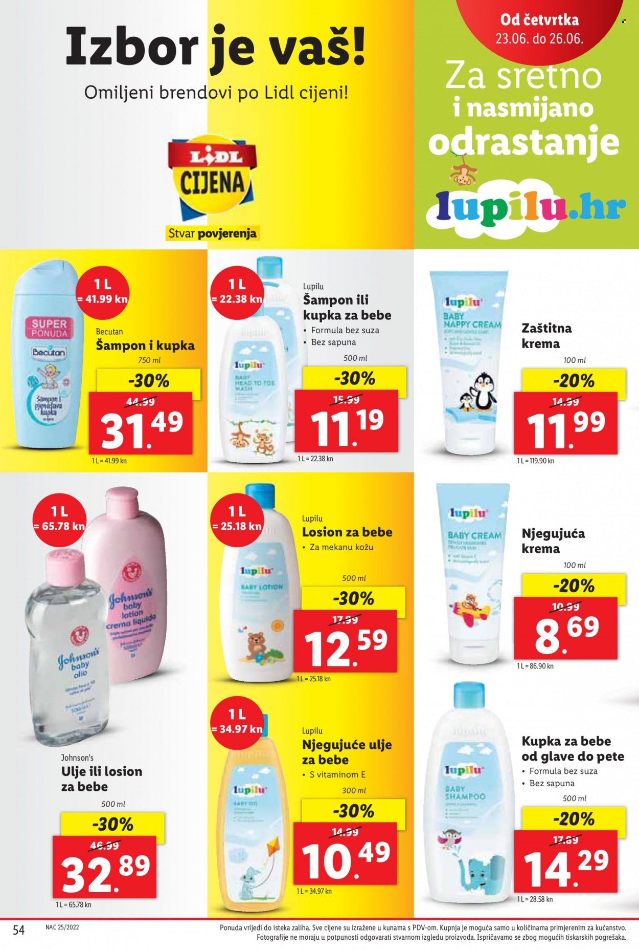 Lidl katalog - 20.06.2022. - 26.06.2022. Stranica 54