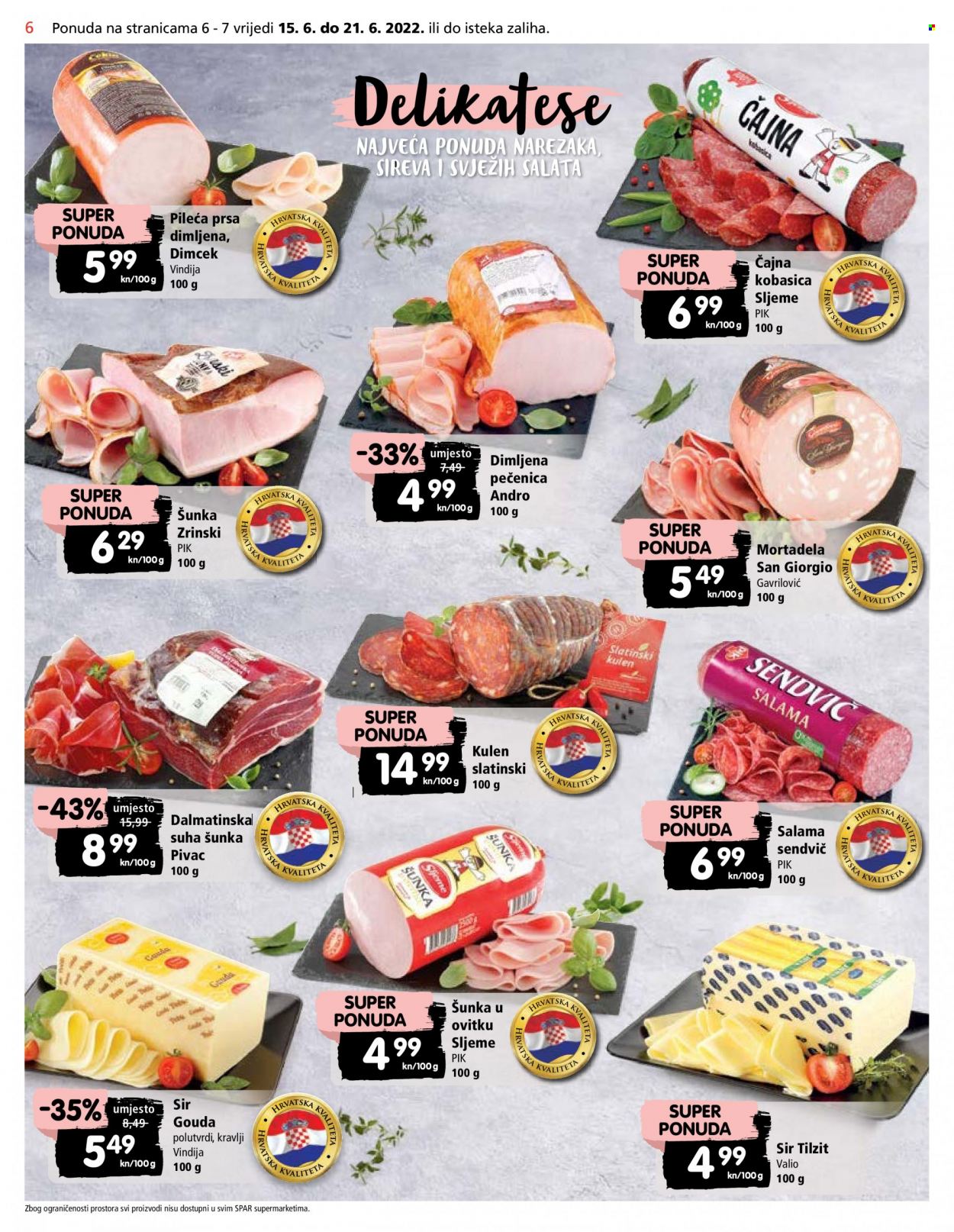 SPAR katalog - 15.06.2022. - 21.06.2022. Stranica 6