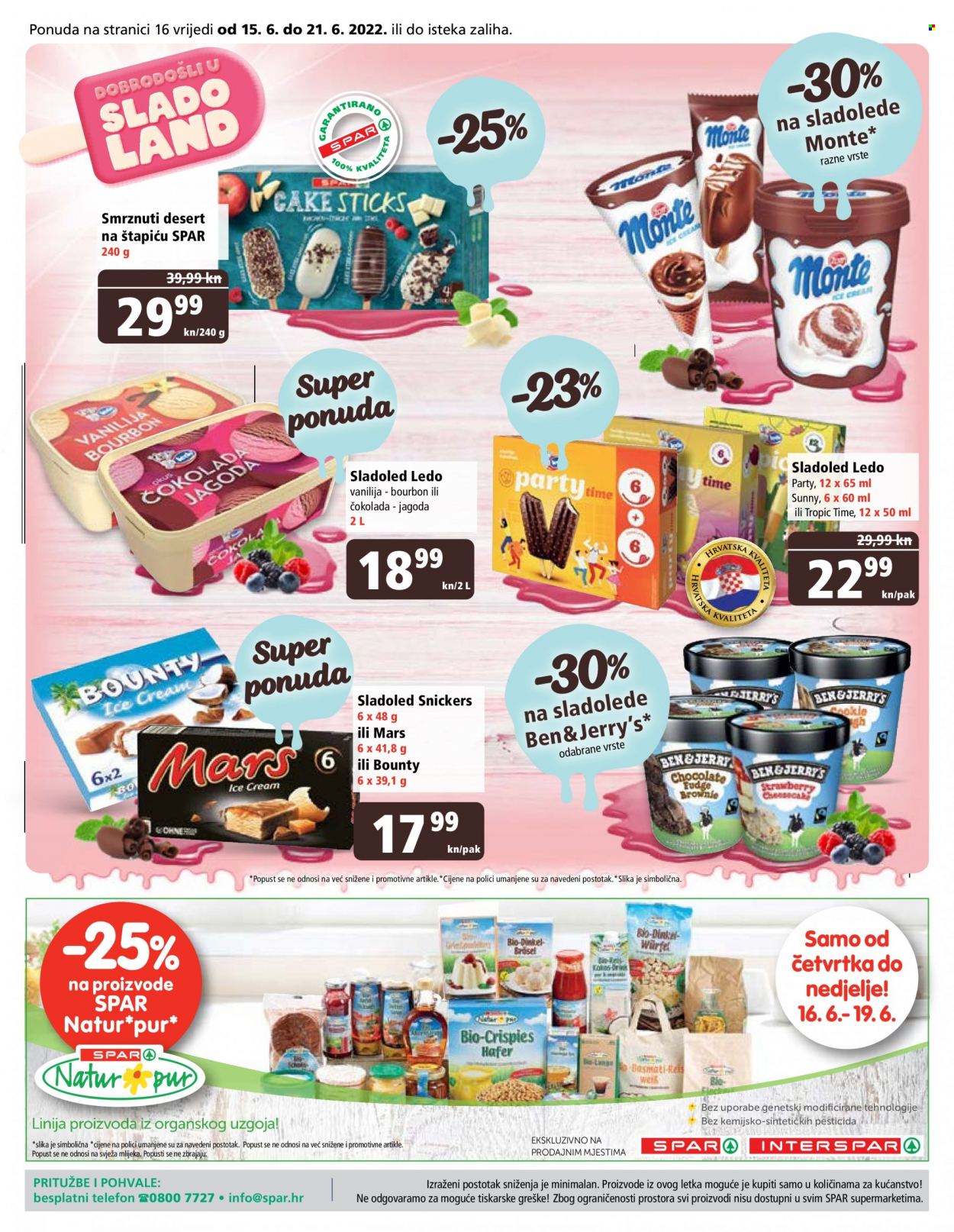 SPAR katalog - 15.06.2022. - 21.06.2022. Stranica 16