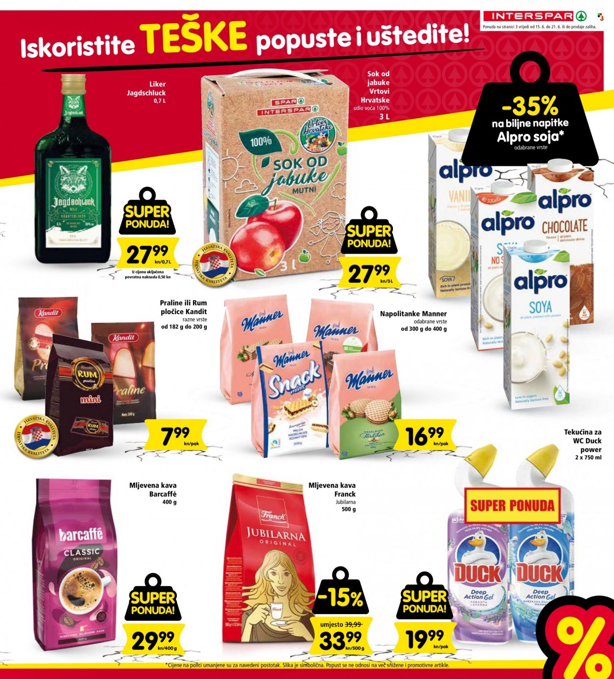 INTERSPAR katalog - 15.06.2022. - 21.06.2022. Stranica 3