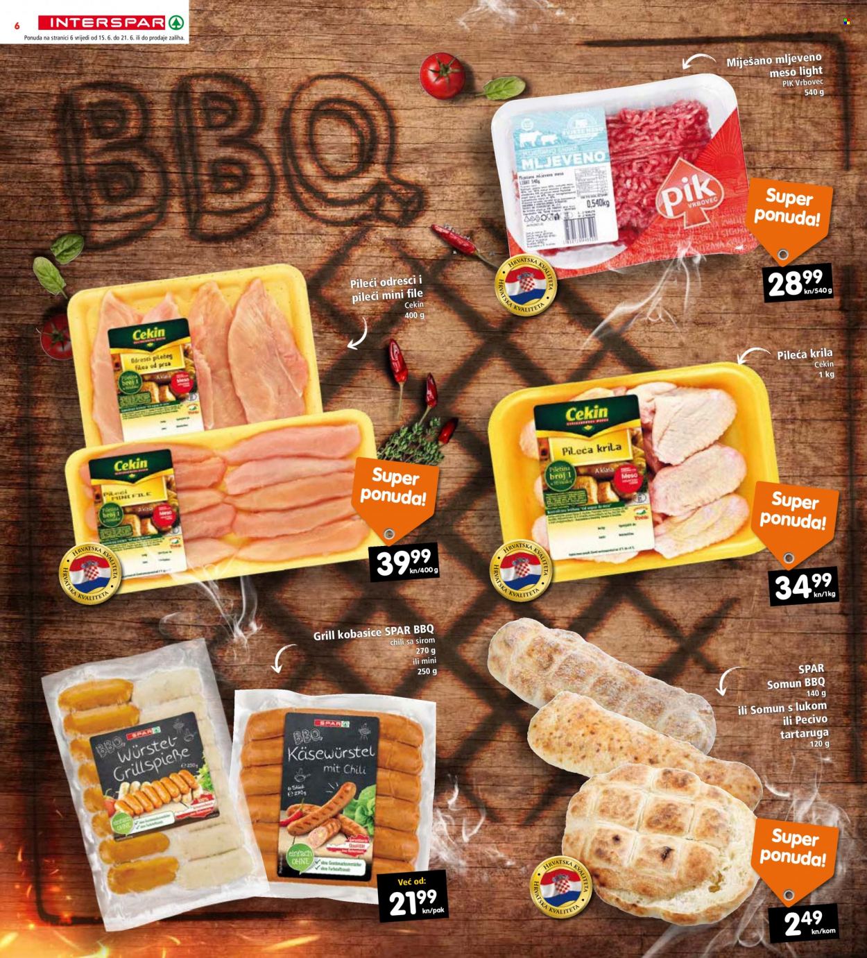 INTERSPAR katalog - 15.06.2022. - 21.06.2022. Stranica 6