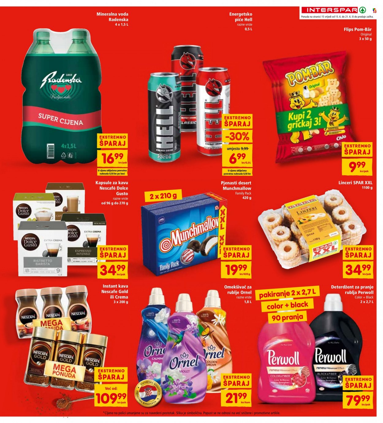 INTERSPAR katalog - 15.06.2022. - 21.06.2022. Stranica 15
