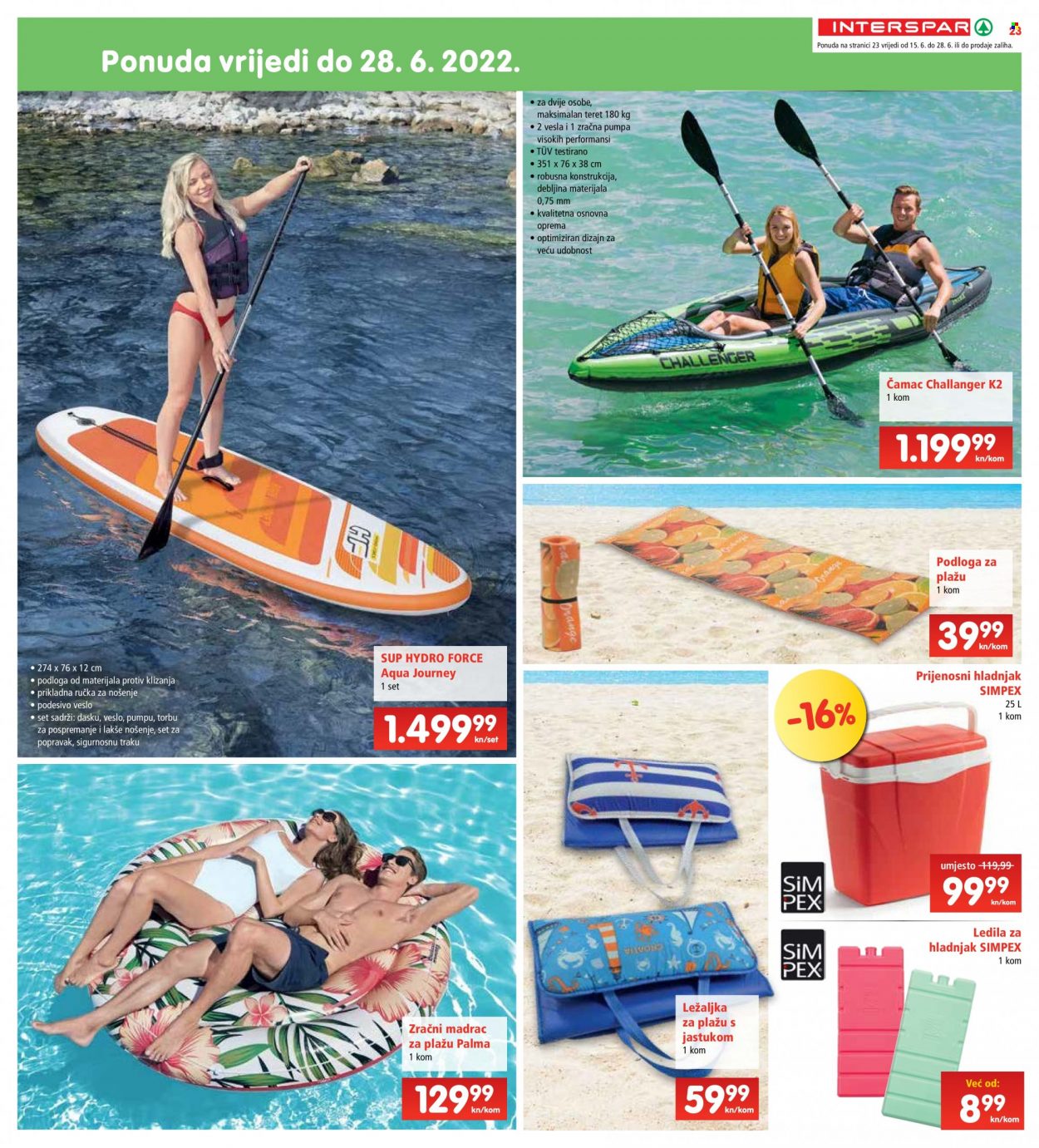 INTERSPAR katalog - 15.06.2022. - 21.06.2022. Stranica 23