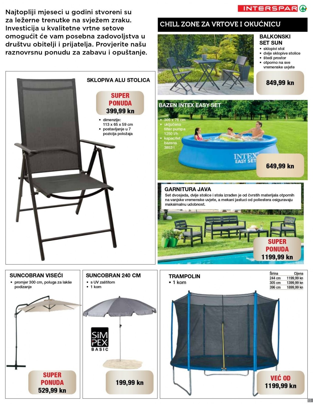 INTERSPAR katalog - 15.06.2022. - 05.07.2022. Stranica 15