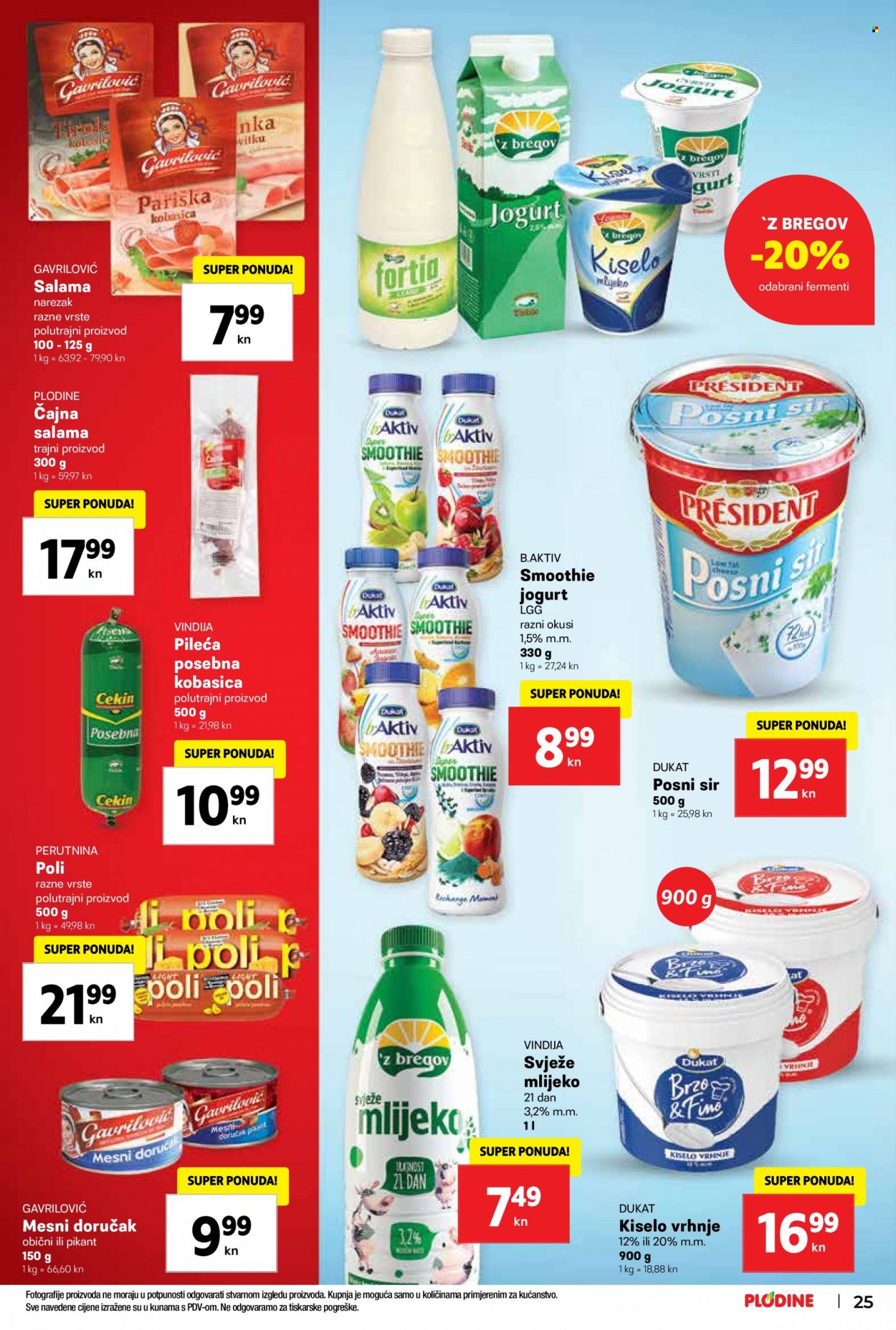 Plodine katalog - 23.06.2022. - 28.06.2022. Stranica 25