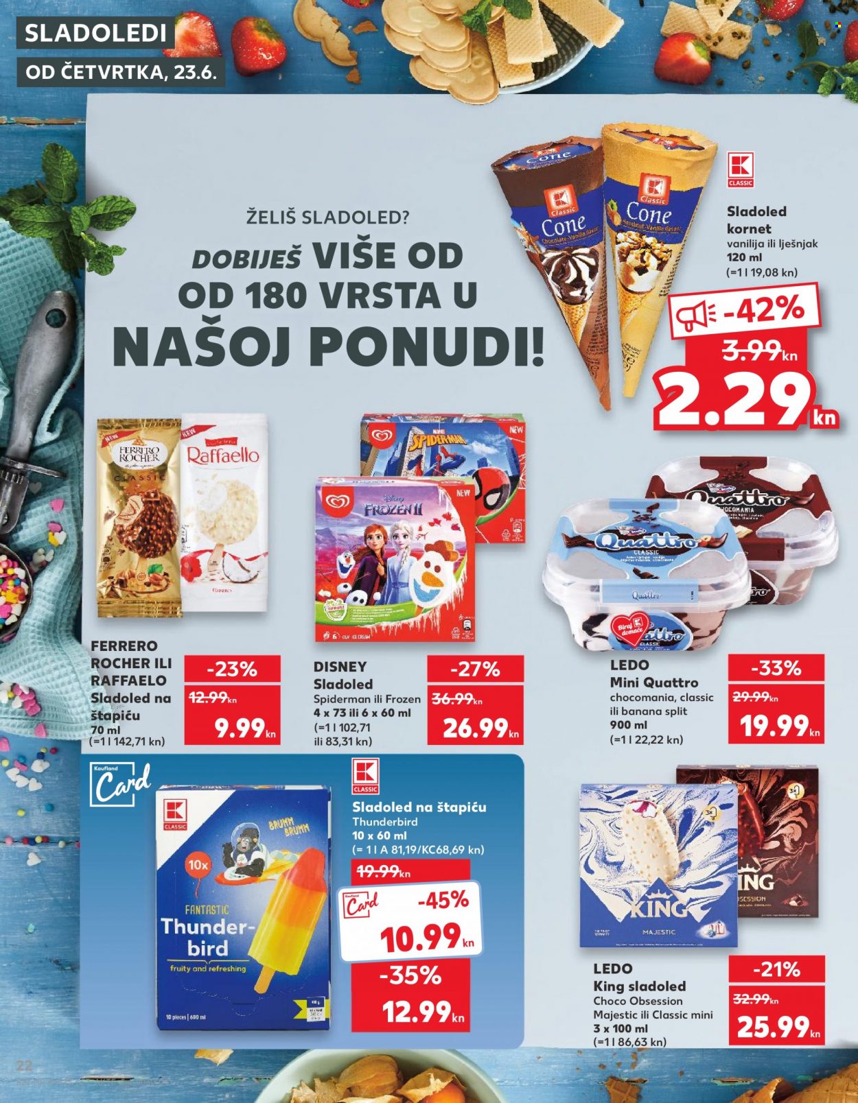 Kaufland katalog - 23.06.2022. - 28.06.2022. Stranica 22