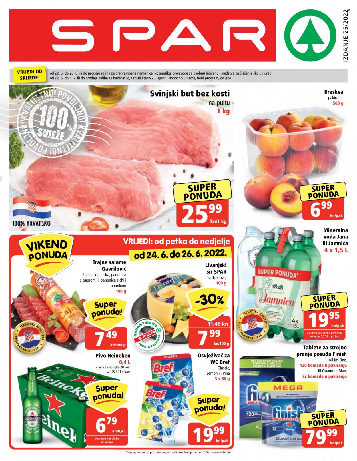 SPAR katalog - 22.06.2022. - 28.06.2022. Stranica 1
