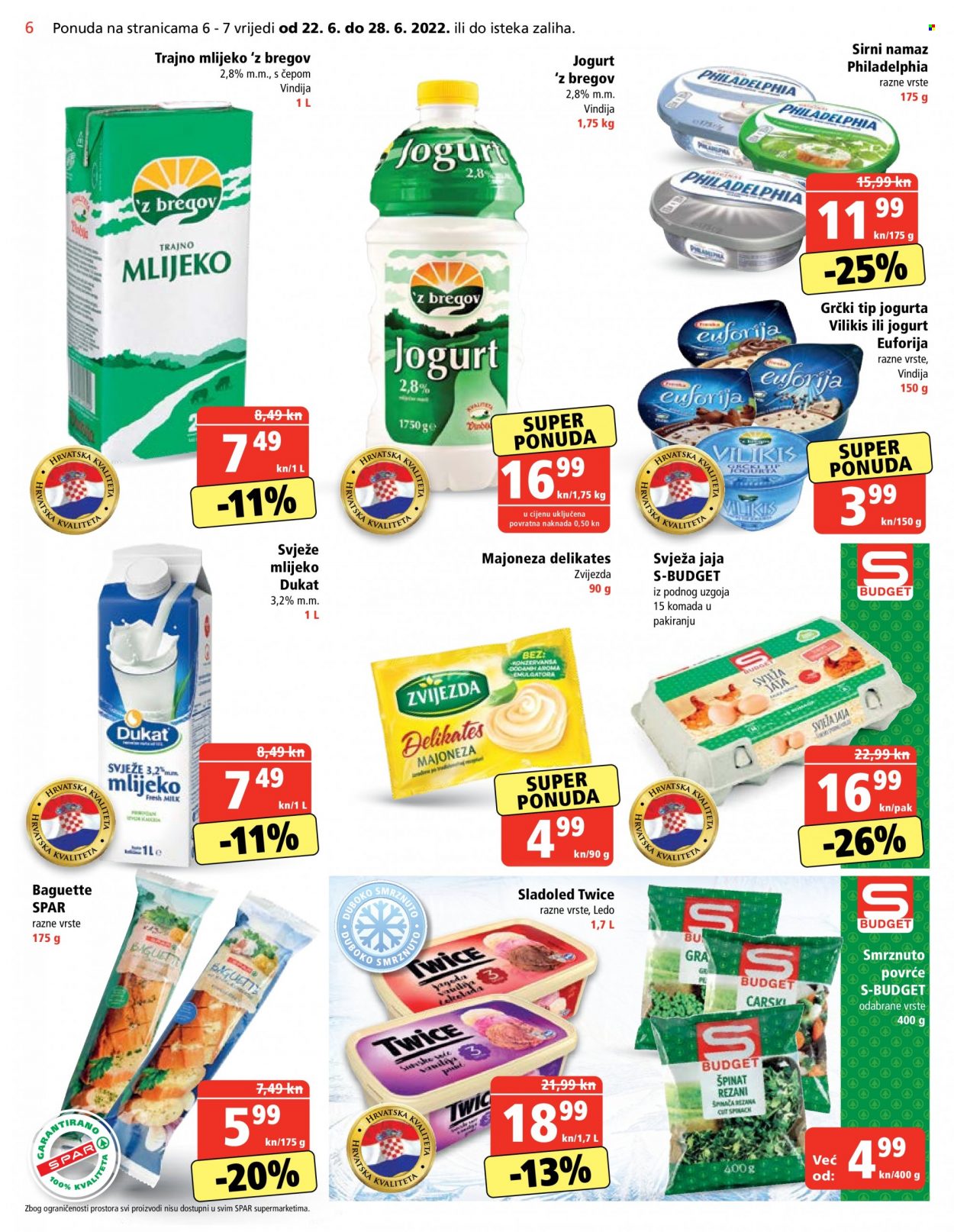 SPAR katalog - 22.06.2022. - 28.06.2022. Stranica 6