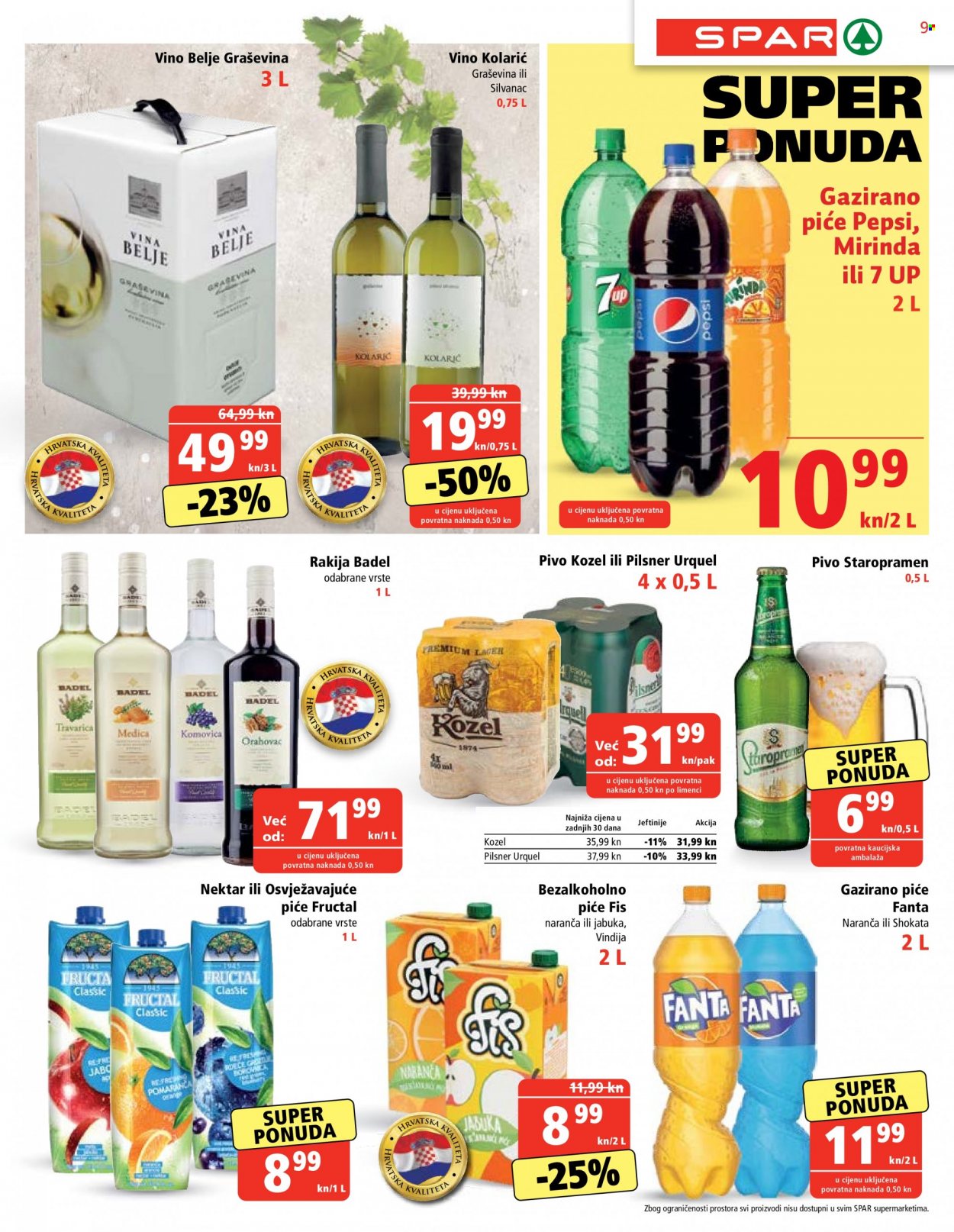 SPAR katalog - 22.06.2022. - 28.06.2022. Stranica 9