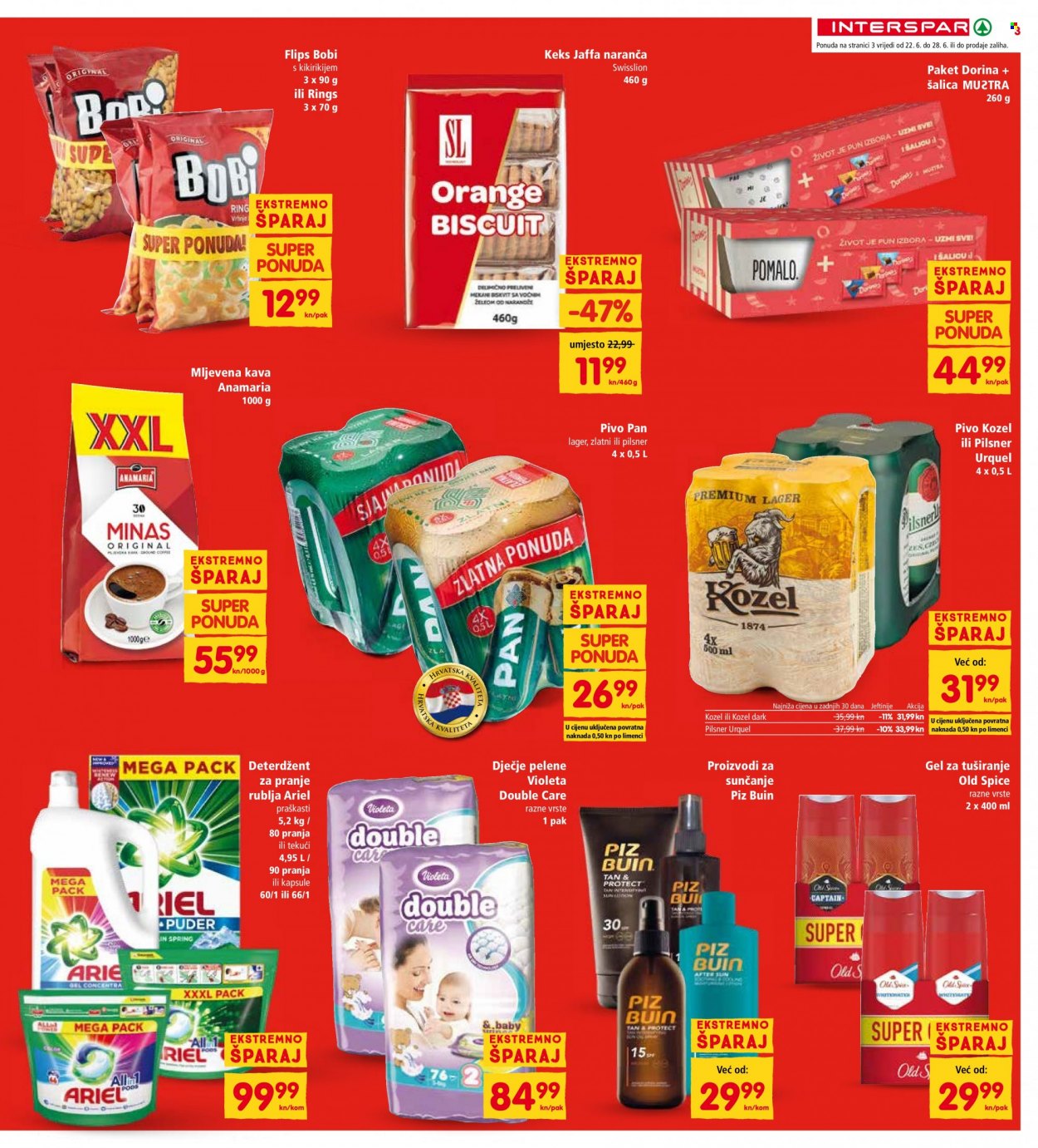 INTERSPAR katalog - 22.06.2022. - 28.06.2022. Stranica 3