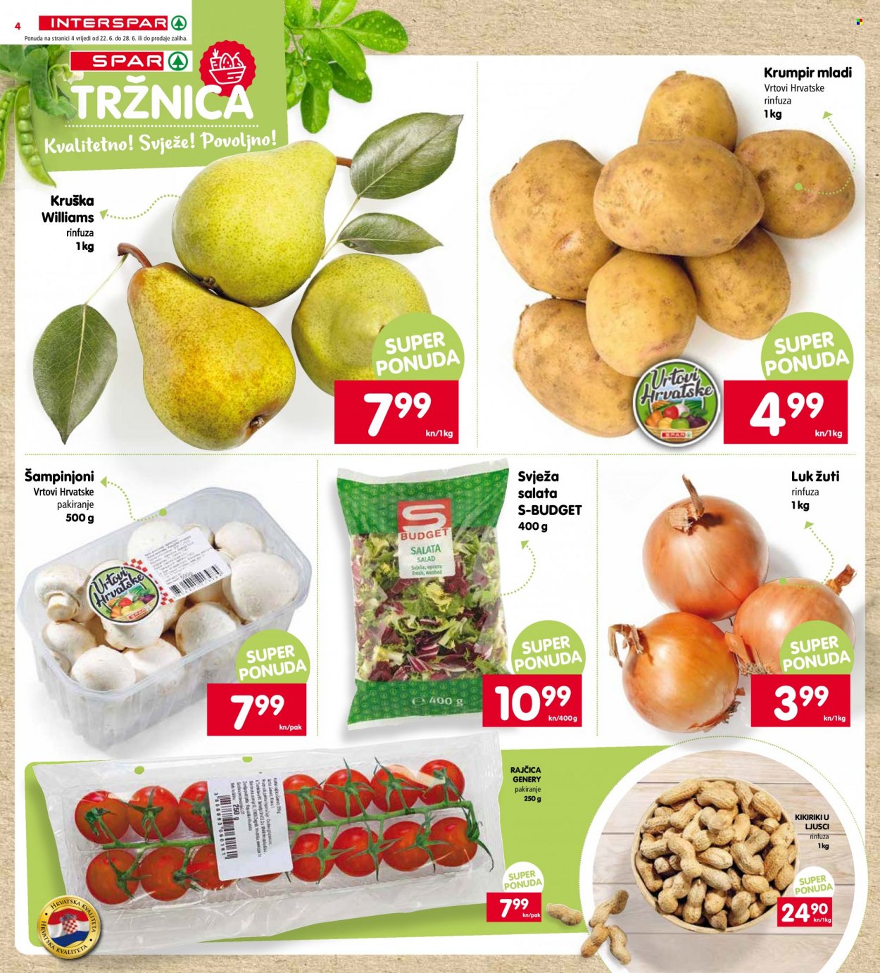 INTERSPAR katalog - 22.06.2022. - 28.06.2022. Stranica 4