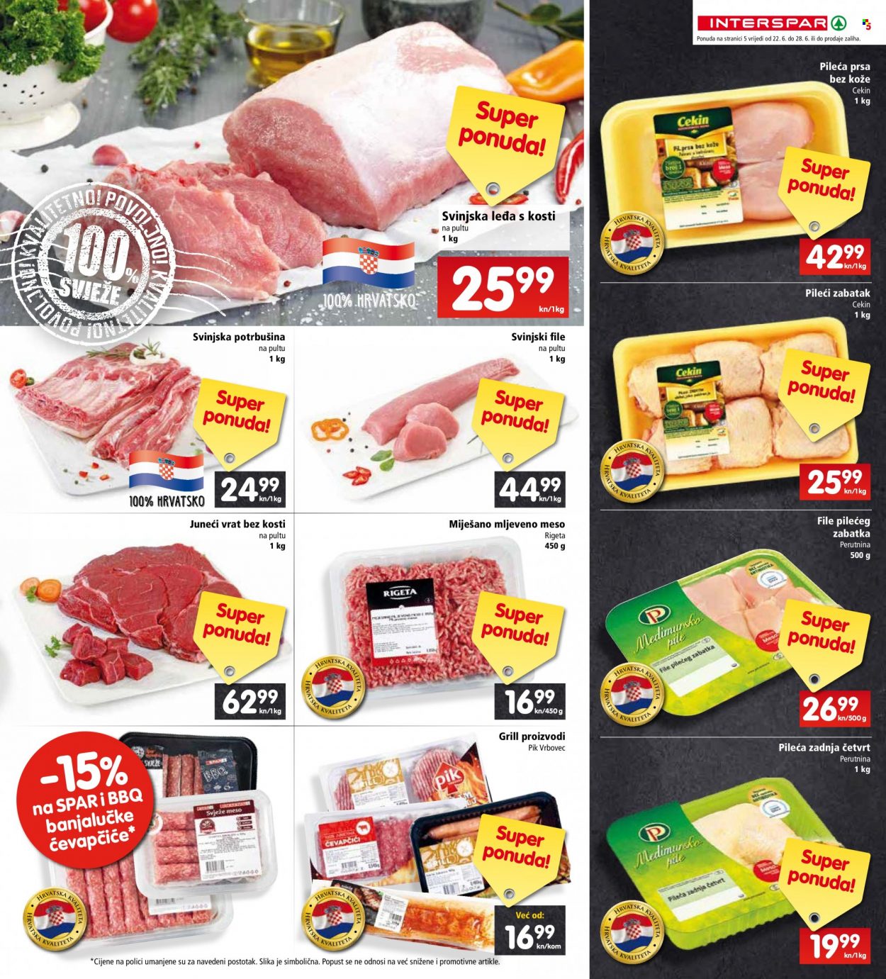 INTERSPAR katalog - 22.06.2022. - 28.06.2022. Stranica 5