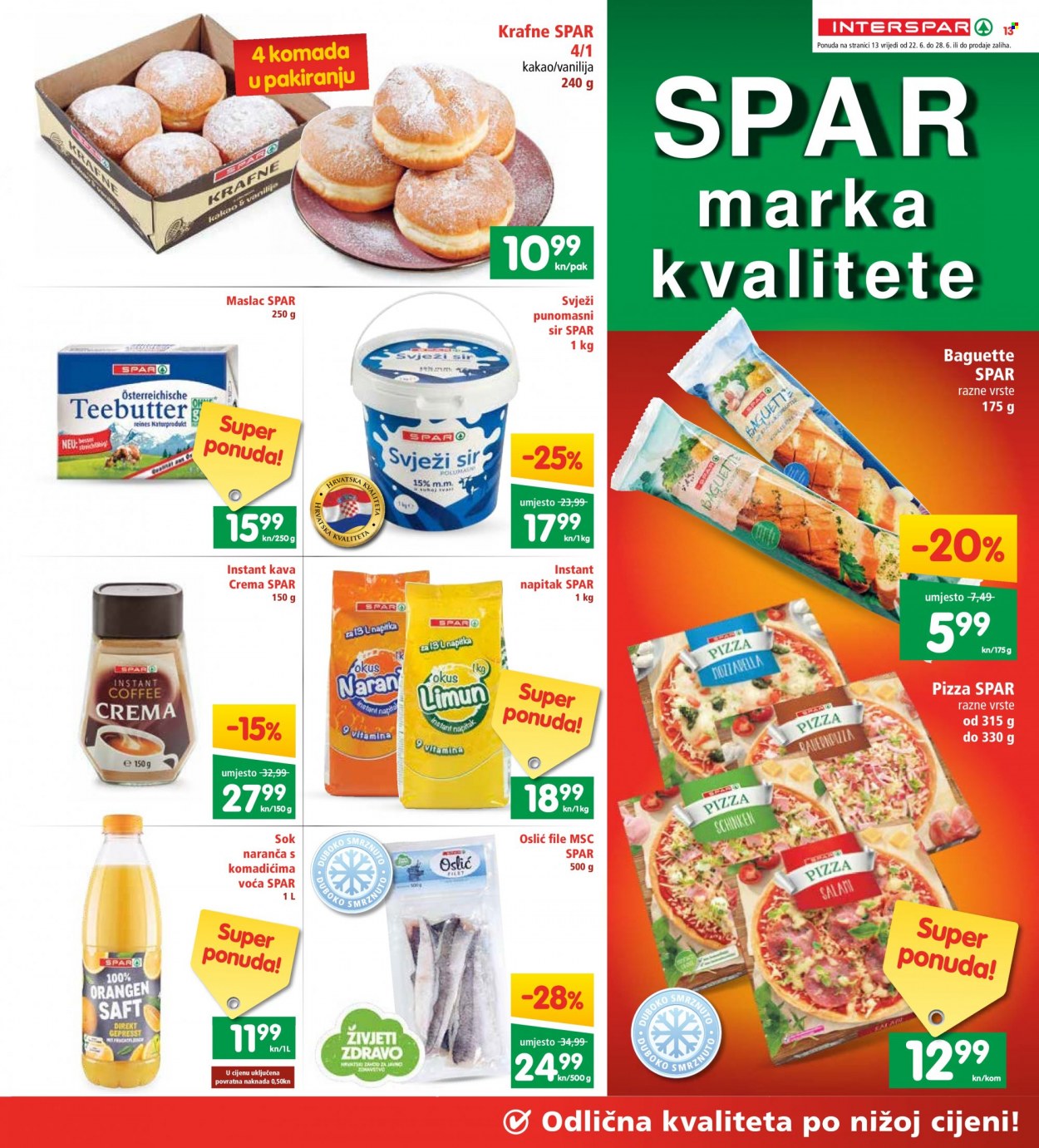 INTERSPAR katalog - 22.06.2022. - 28.06.2022. Stranica 13
