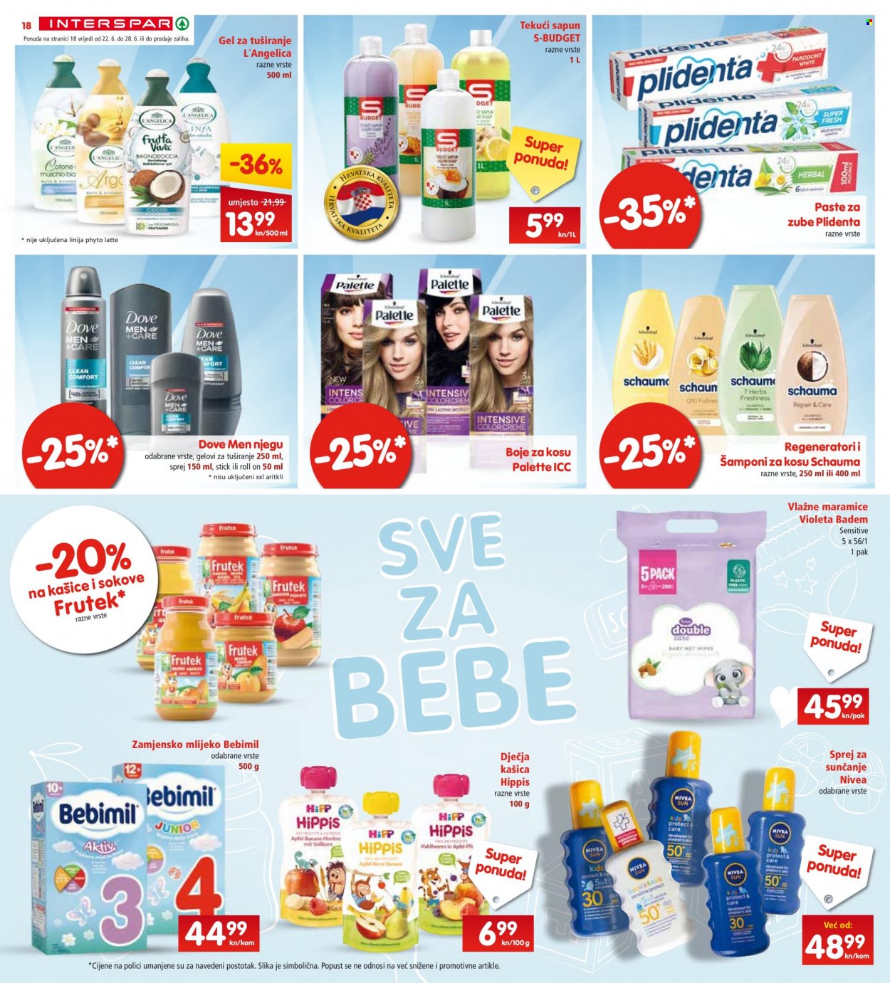 INTERSPAR katalog - 22.06.2022. - 28.06.2022. Stranica 18
