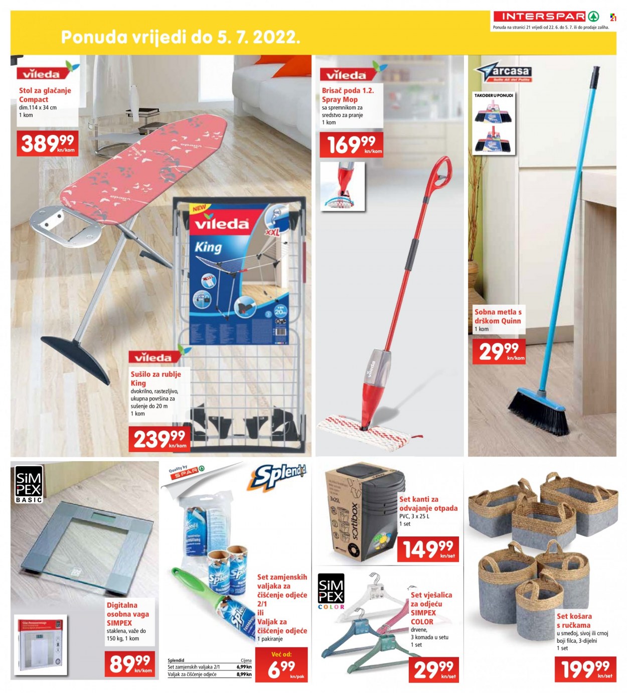 INTERSPAR katalog - 22.06.2022. - 28.06.2022. Stranica 21