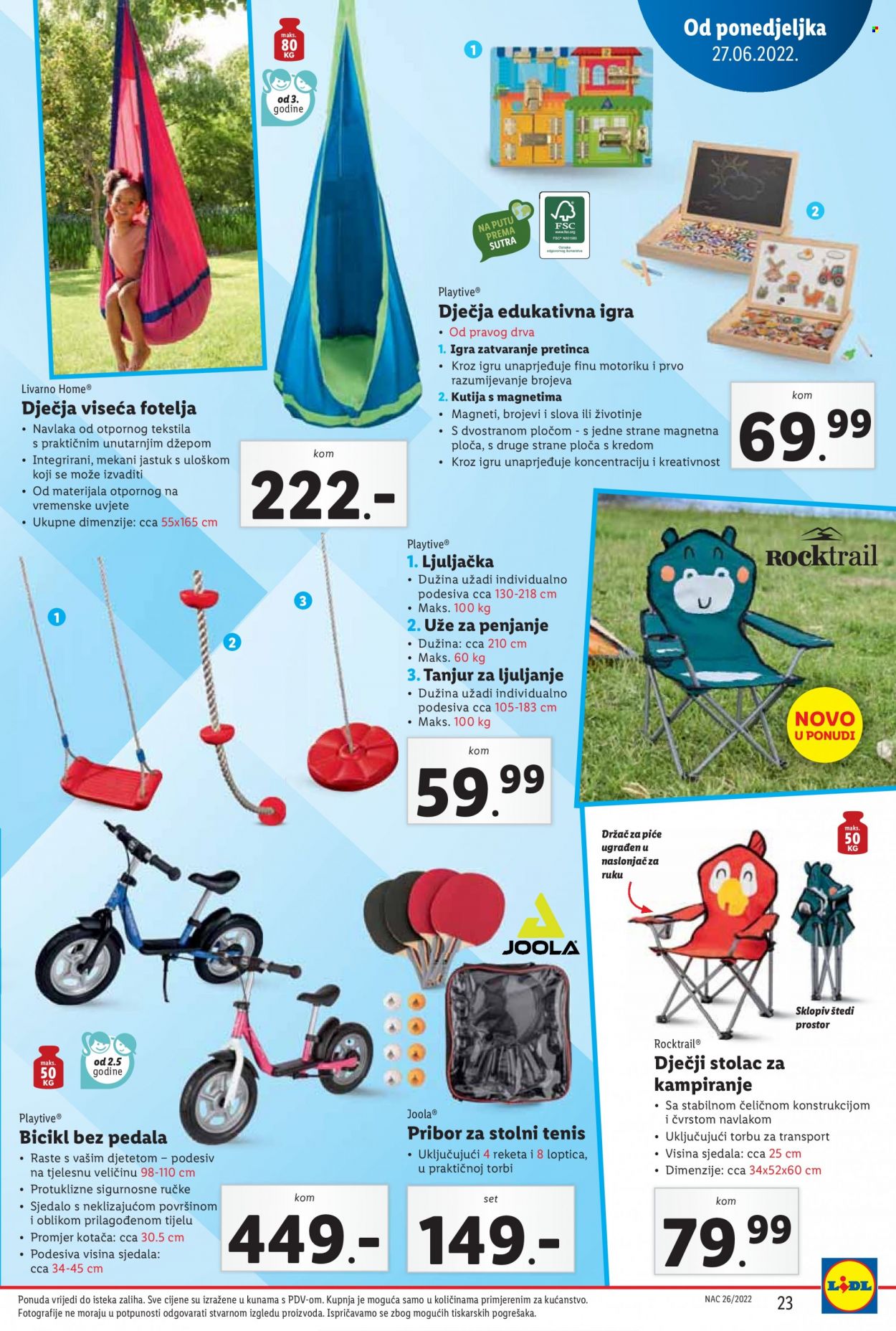 Lidl katalog - 27.06.2022. - 03.07.2022. Stranica 23