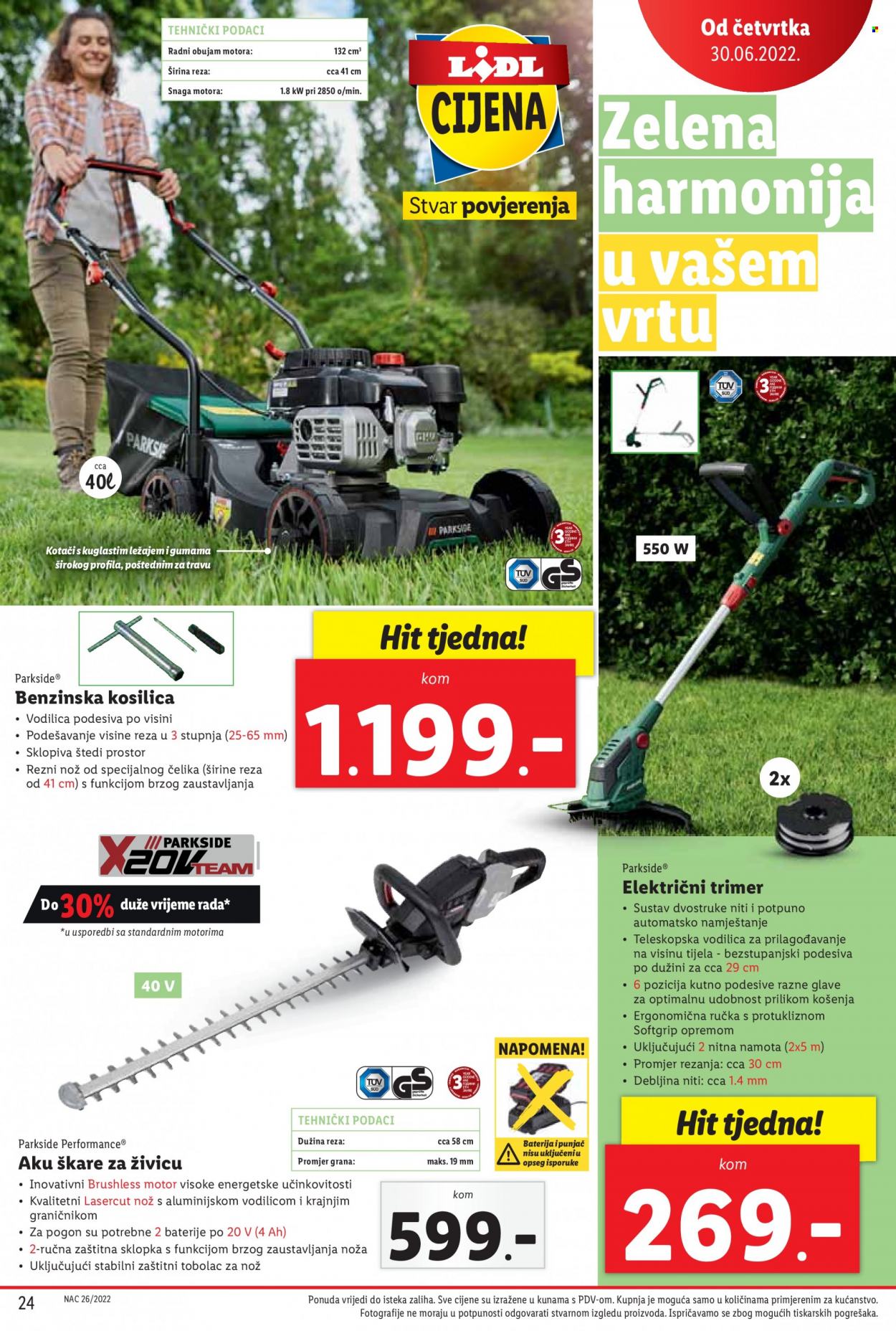 Lidl katalog - 27.06.2022. - 03.07.2022. Stranica 24