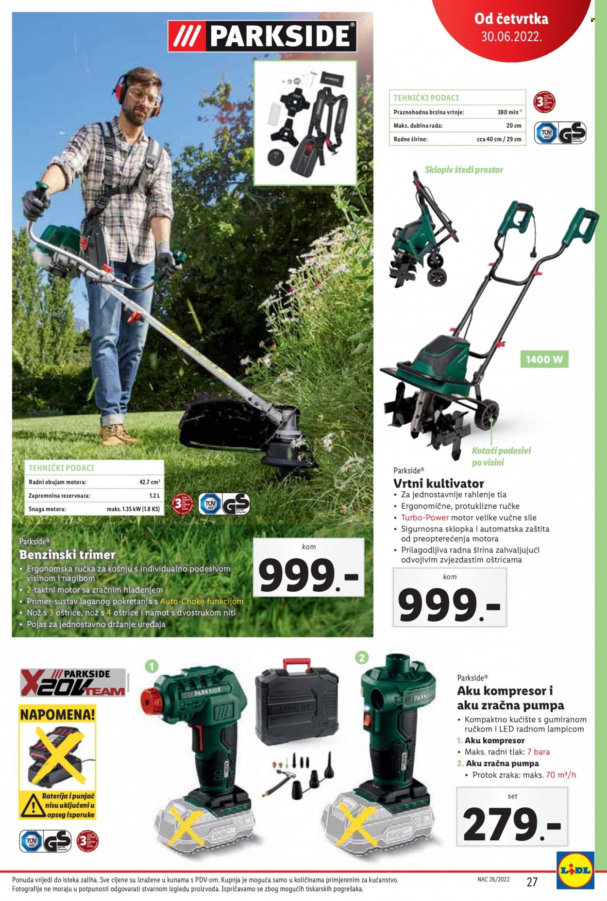 Lidl katalog - 27.06.2022. - 03.07.2022. Stranica 27