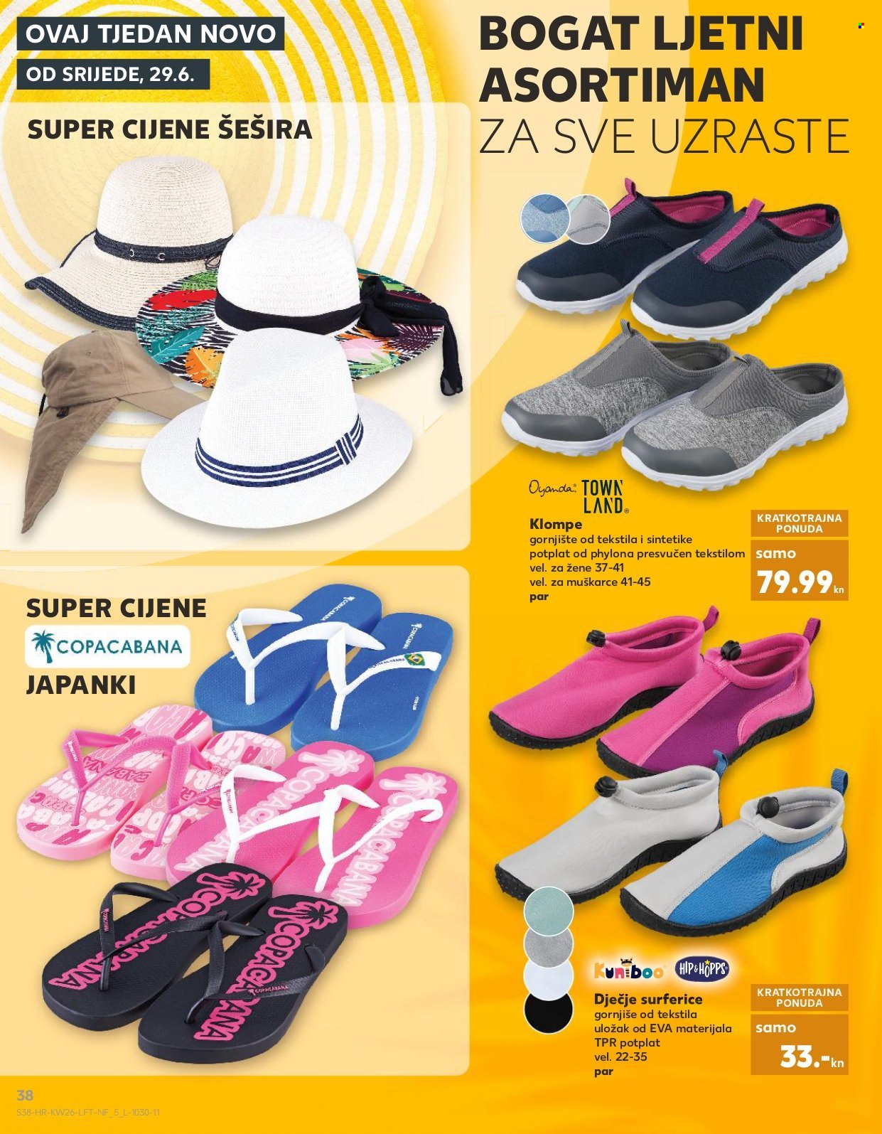 Kaufland katalog - 29.06.2022. - 05.07.2022. Stranica 38
