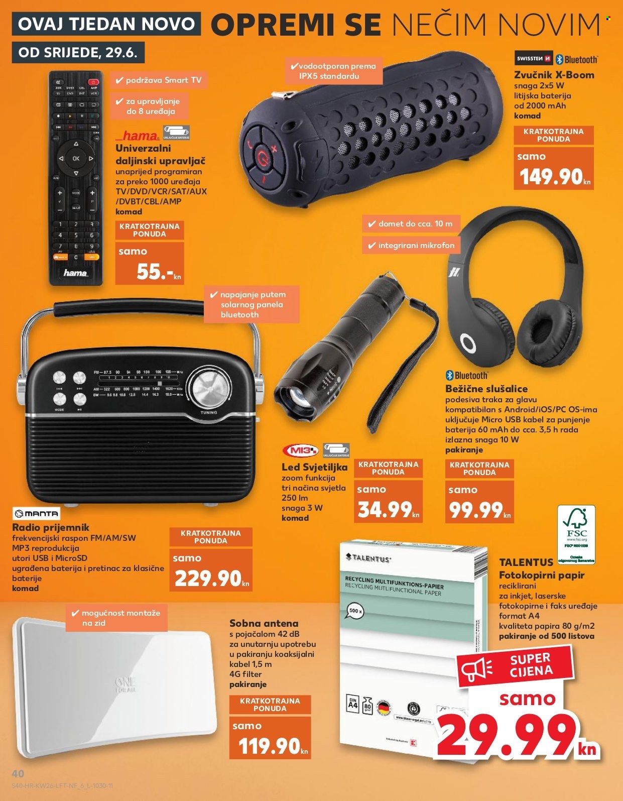 Kaufland katalog - 29.06.2022. - 05.07.2022. Stranica 40