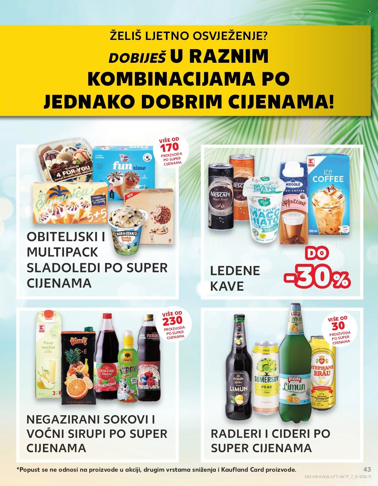 Kaufland katalog - 29.06.2022. - 05.07.2022. Stranica 43