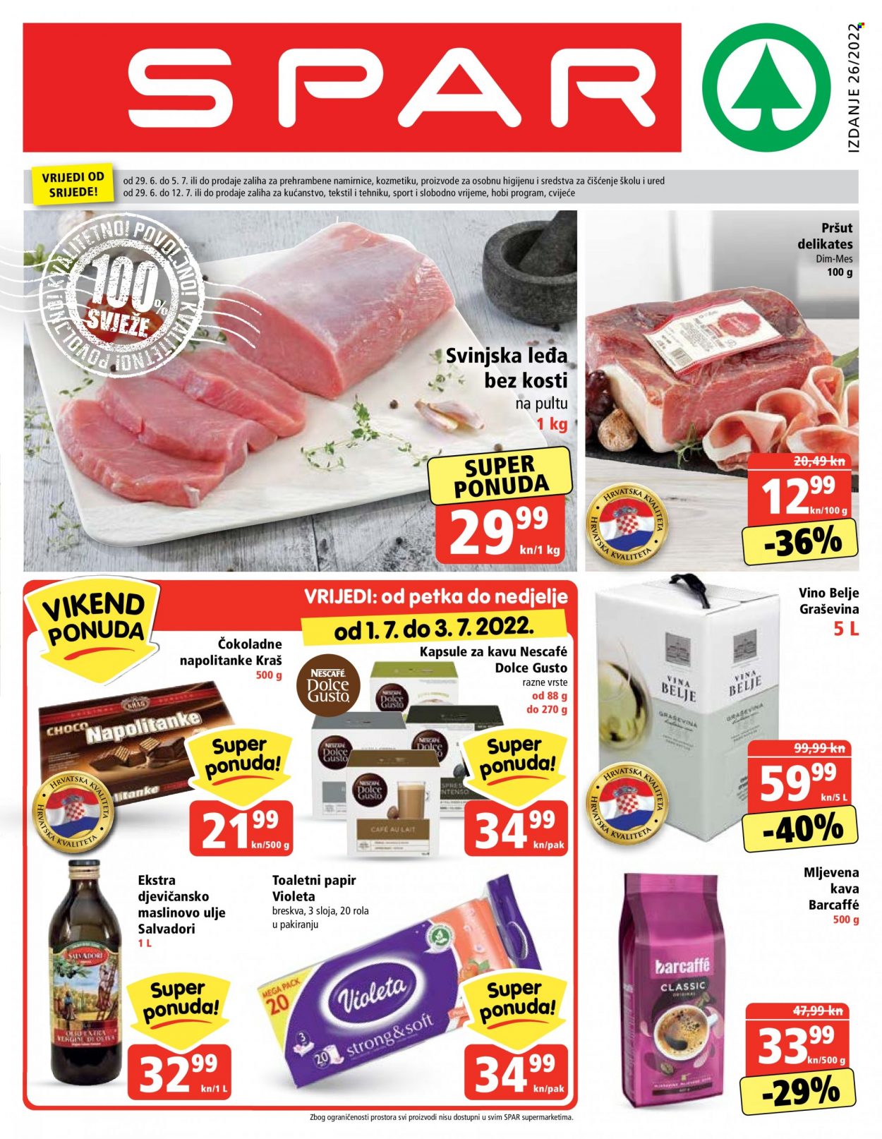 SPAR katalog - 29.06.2022. - 05.07.2022. Stranica 1