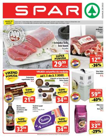 SPAR katalog - 29.06.2022. - 05.07.2022.