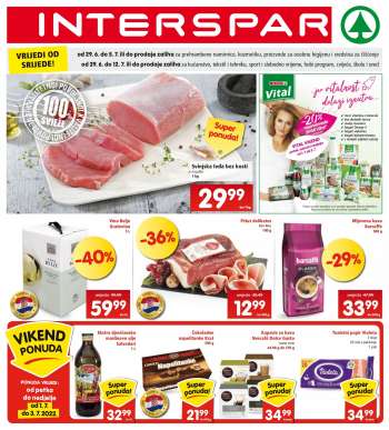 INTERSPAR katalog - 29.06.2022. - 05.07.2022.