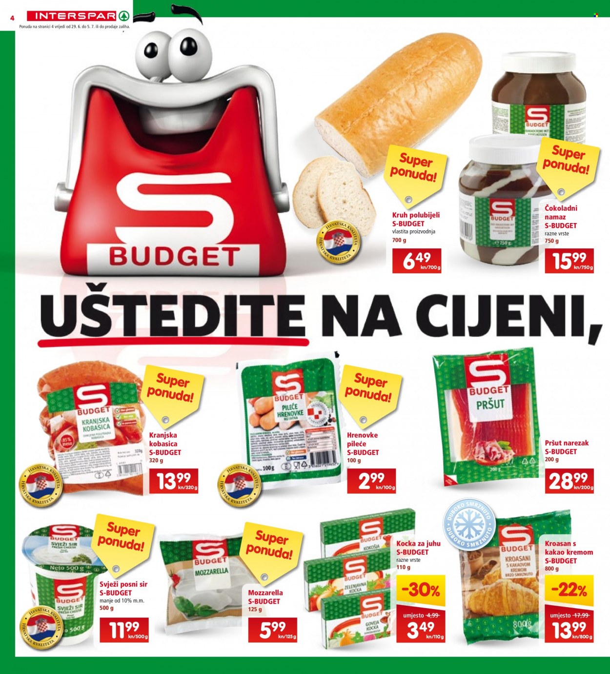 INTERSPAR katalog - 29.06.2022. - 05.07.2022. Stranica 4