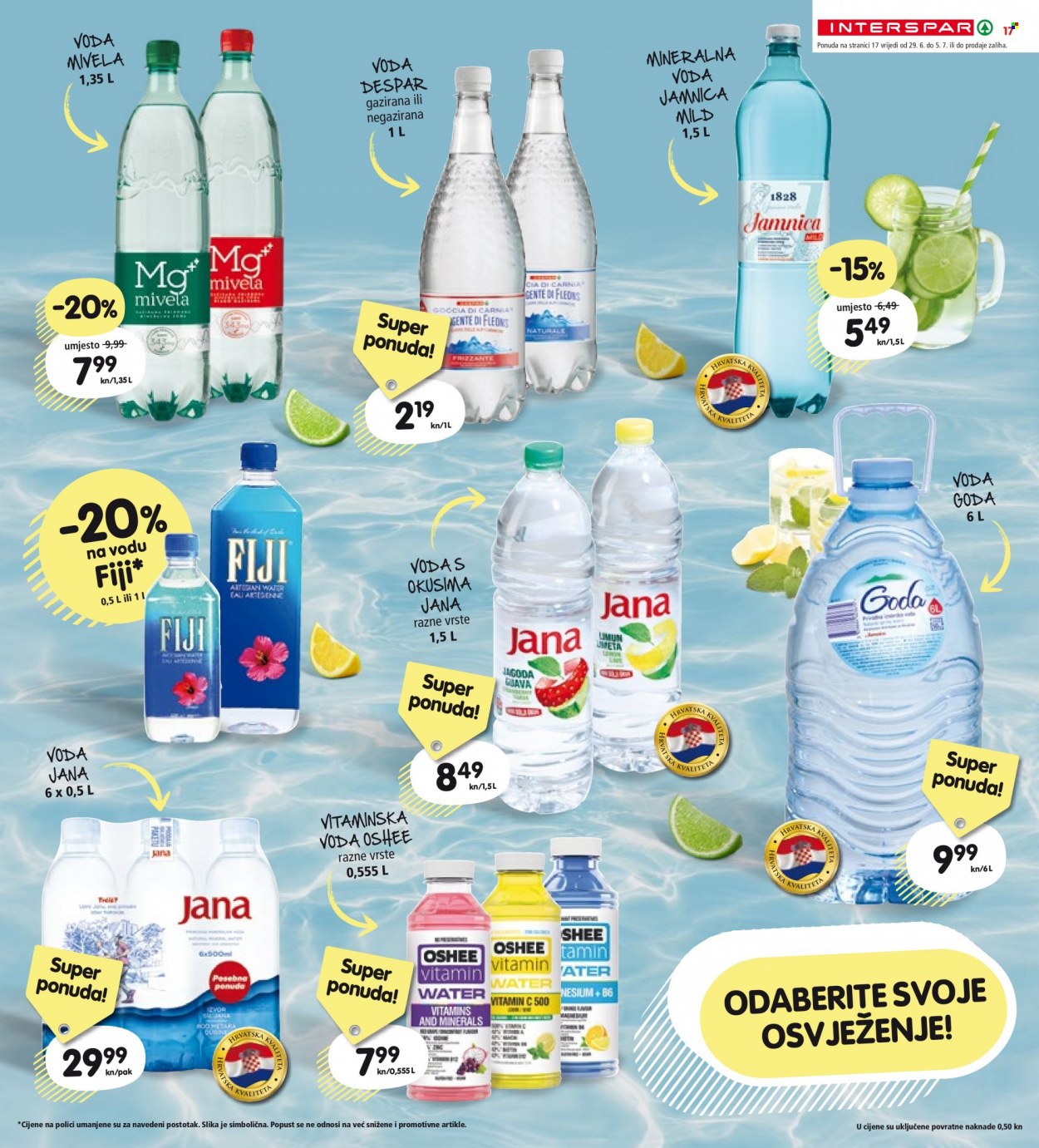 INTERSPAR katalog - 29.06.2022. - 05.07.2022. Stranica 17