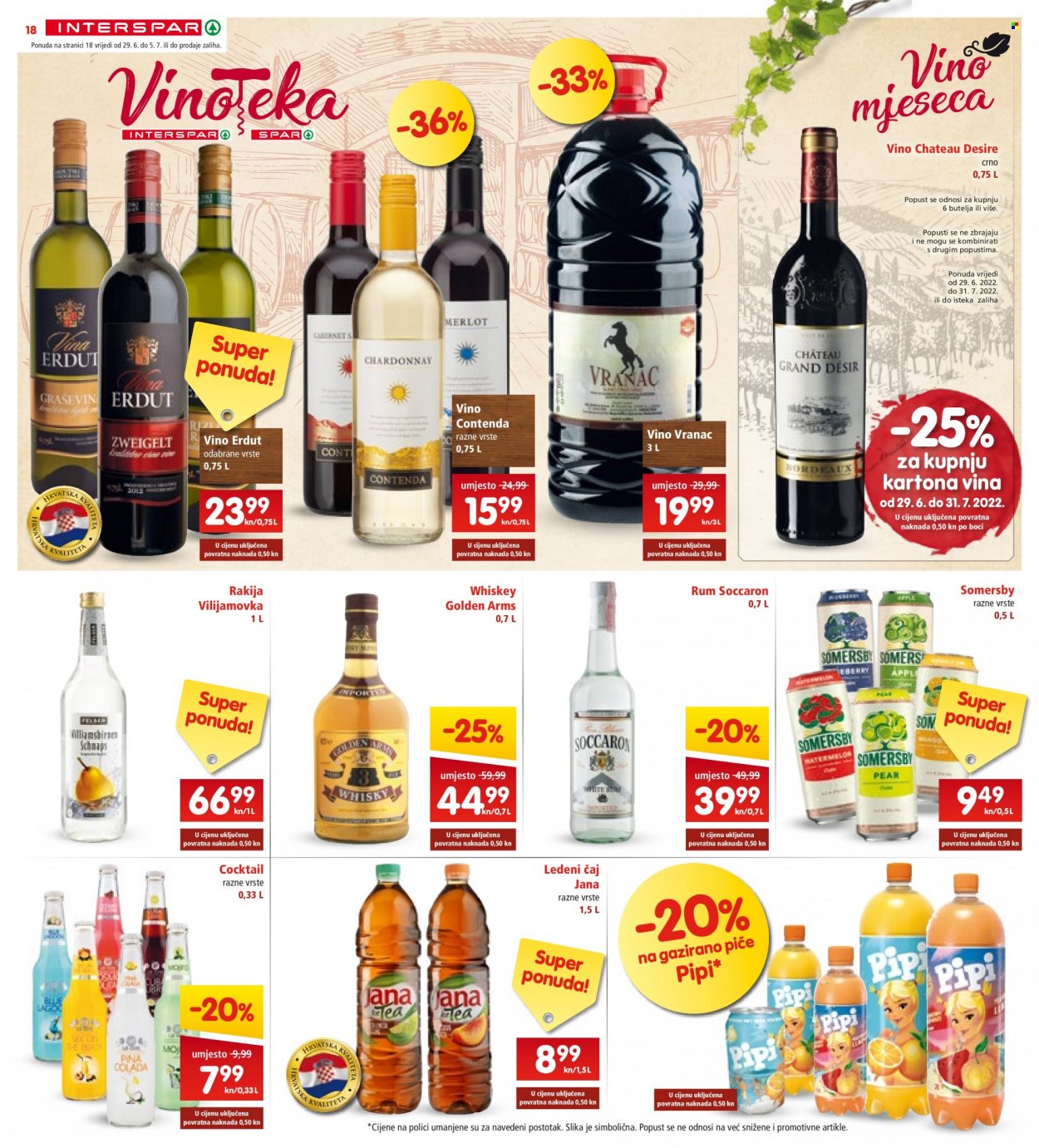 INTERSPAR katalog - 29.06.2022. - 05.07.2022. Stranica 18