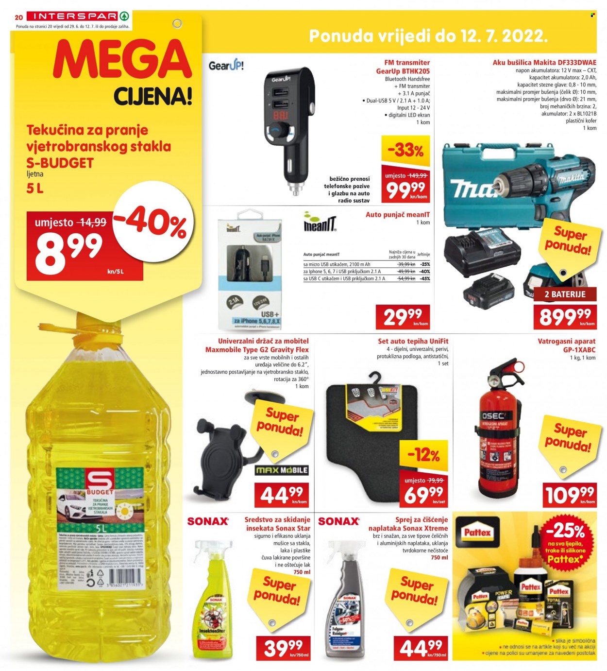 INTERSPAR katalog - 29.06.2022. - 05.07.2022. Stranica 20