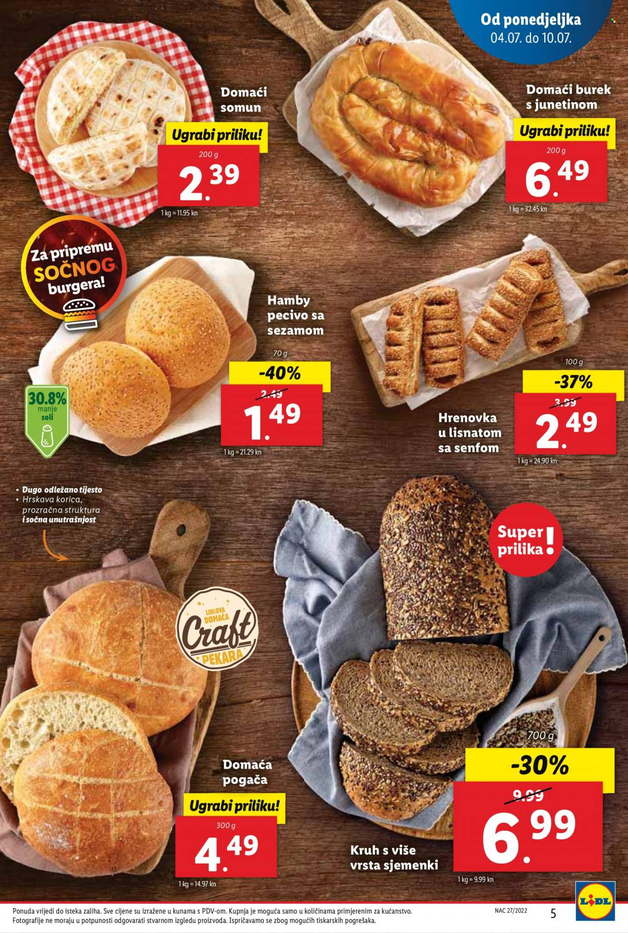 Lidl katalog - 04.07.2022. - 10.07.2022. Stranica 5