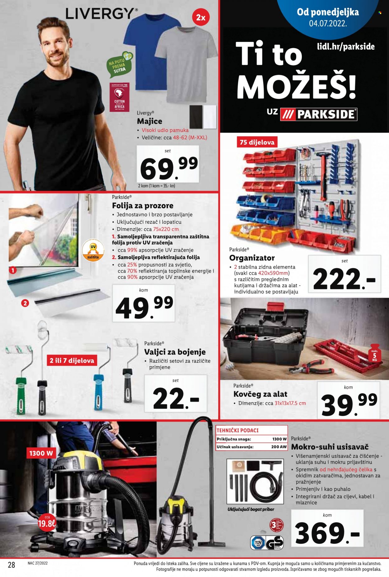 Lidl katalog - 04.07.2022. - 10.07.2022. Stranica 28