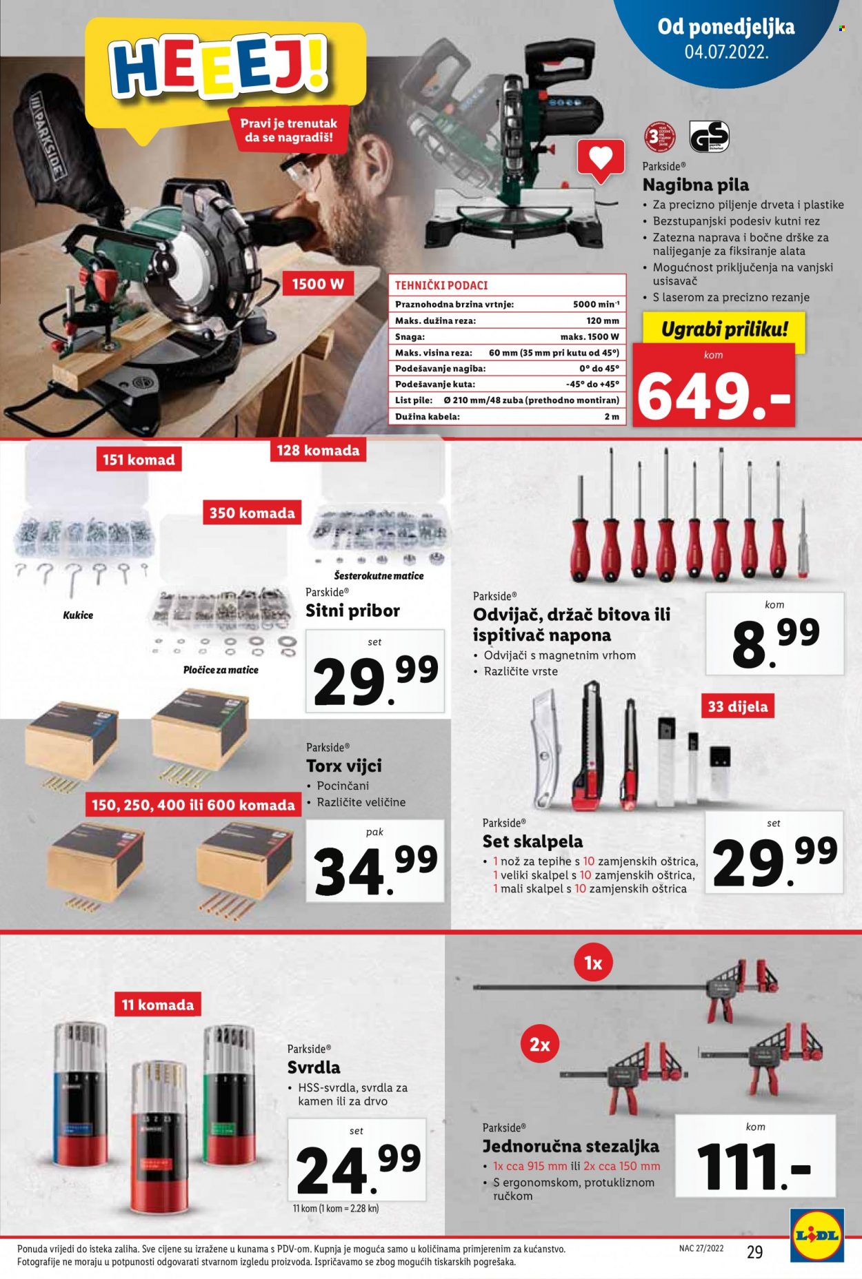 Lidl katalog - 04.07.2022. - 10.07.2022. Stranica 29