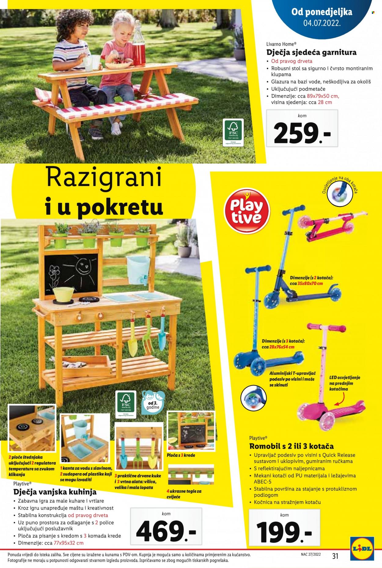 Lidl katalog - 04.07.2022. - 10.07.2022. Stranica 31