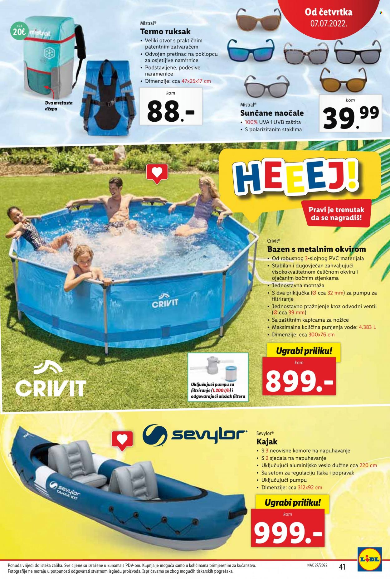 Lidl katalog - 04.07.2022. - 10.07.2022. Stranica 41