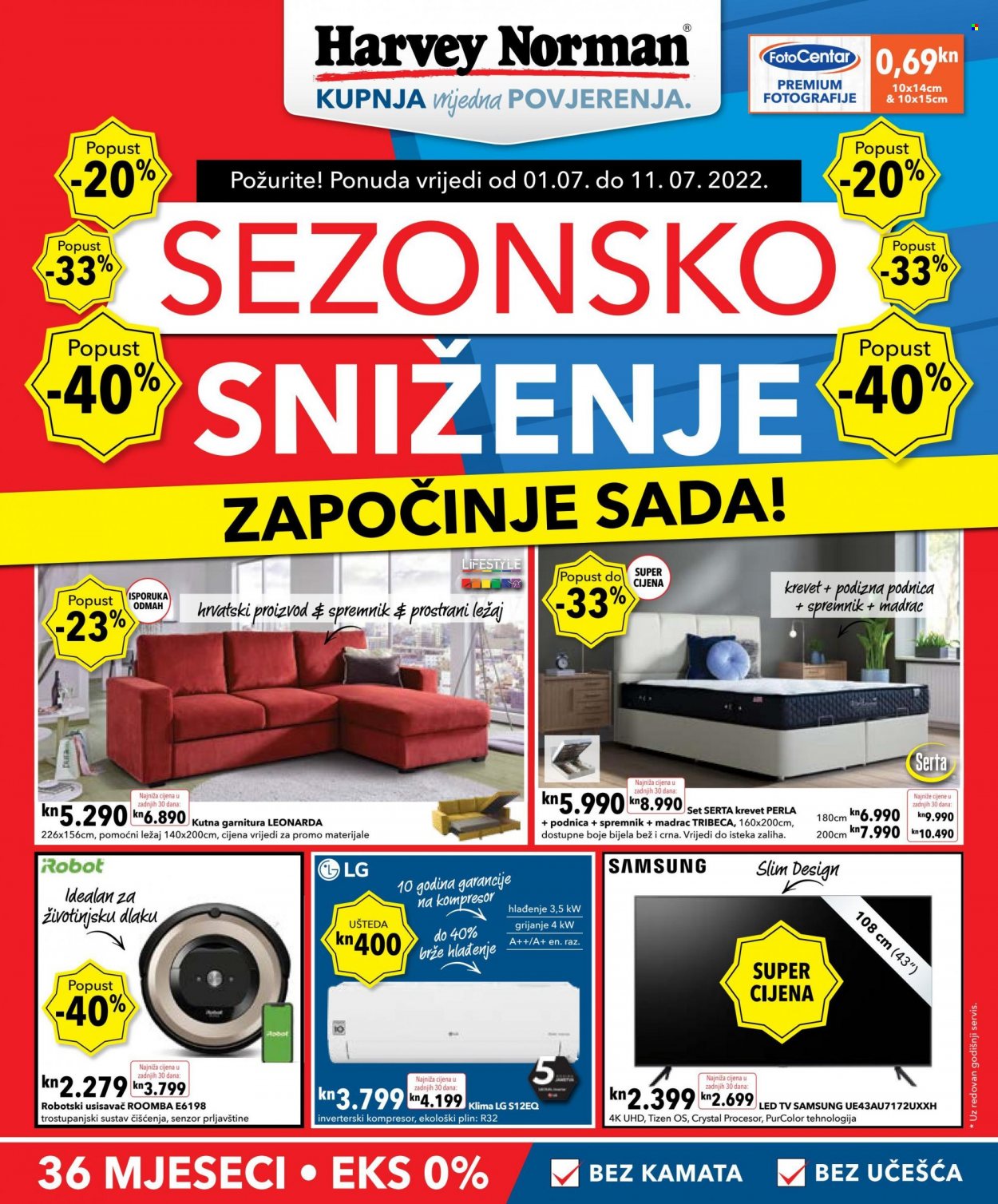 Harvey Norman katalog - 01.07.2022. - 11.07.2022. Stranica 1