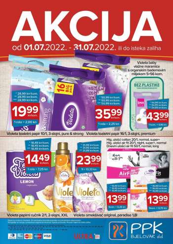PPK Bjelovar katalog - 01.07.2022. - 31.07.2022.