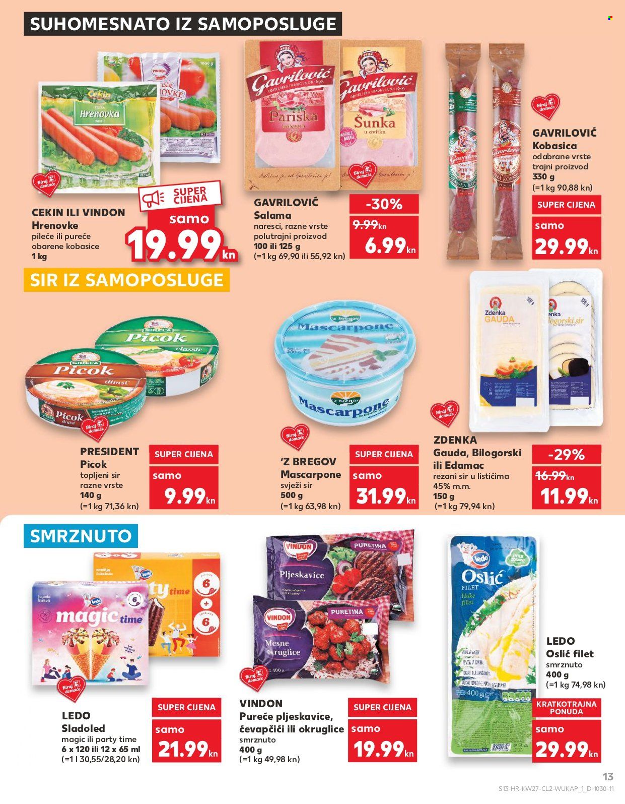Kaufland katalog - 06.07.2022. - 12.07.2022. Stranica 13