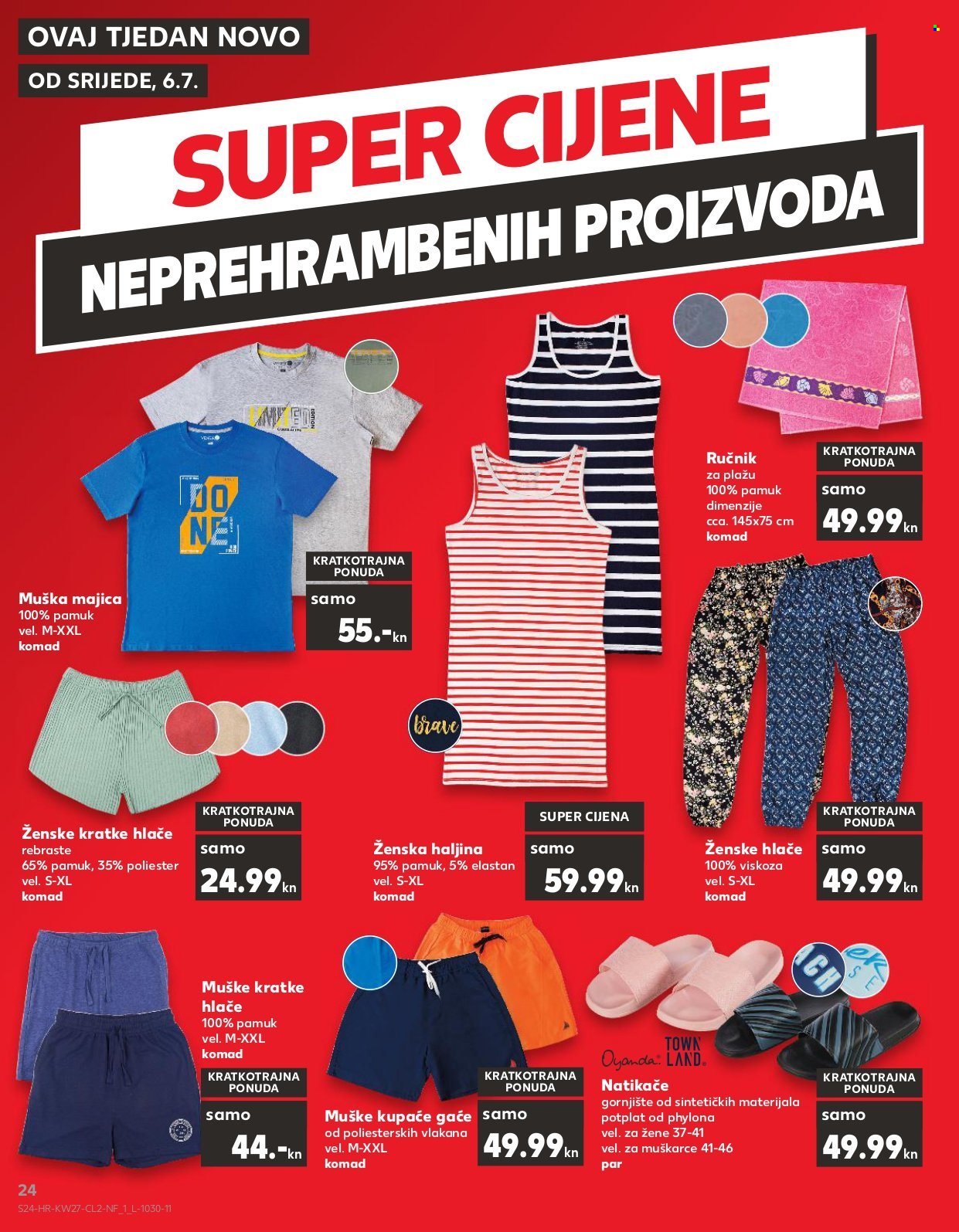 Kaufland katalog - 06.07.2022. - 12.07.2022. Stranica 24