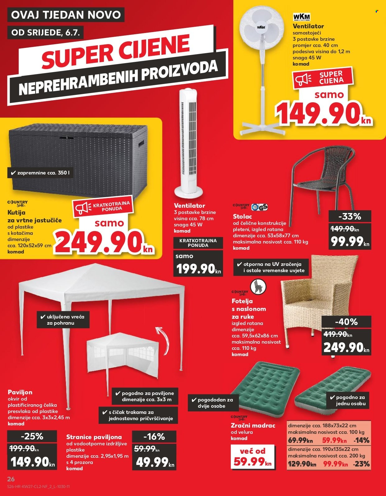 Kaufland katalog - 06.07.2022. - 12.07.2022. Stranica 26