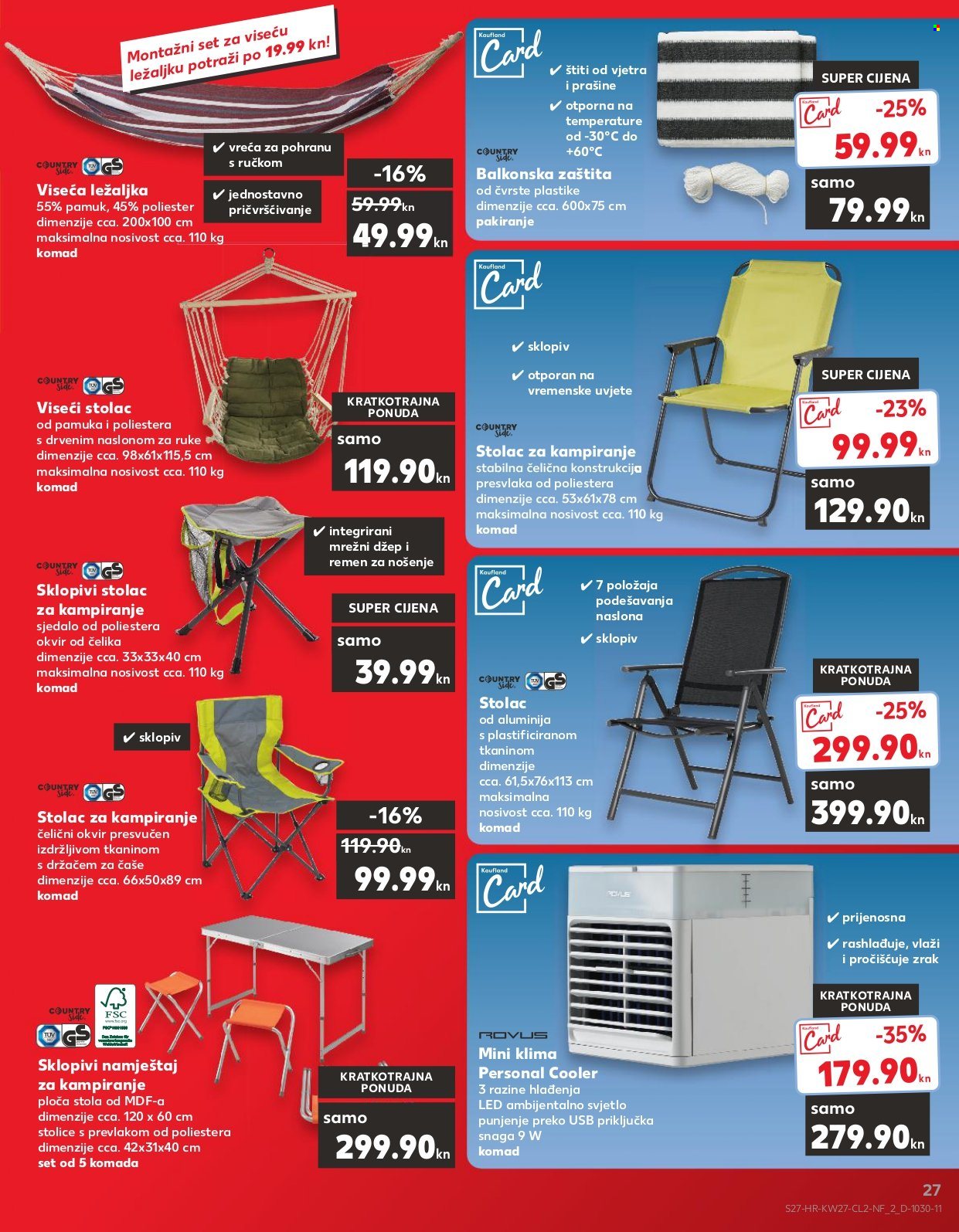 Kaufland katalog - 06.07.2022. - 12.07.2022. Stranica 27