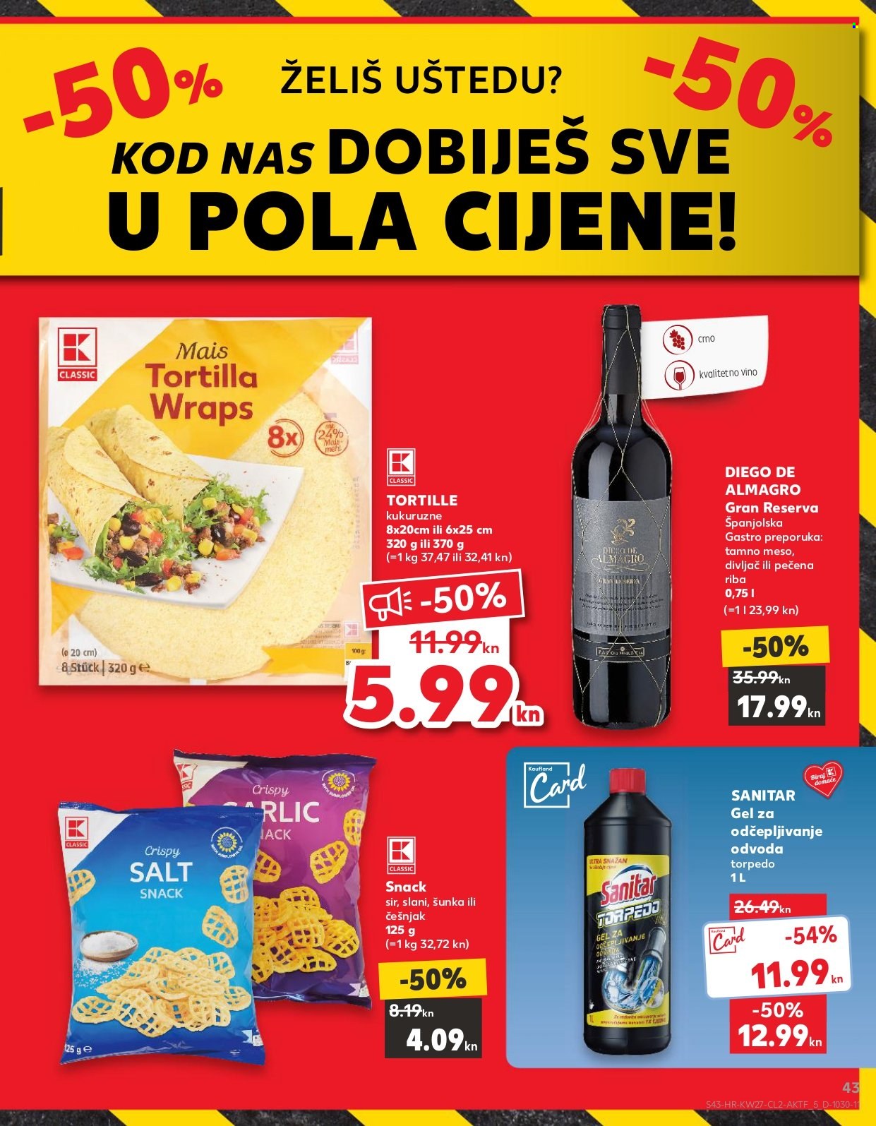 Kaufland katalog - 06.07.2022. - 12.07.2022. Stranica 43