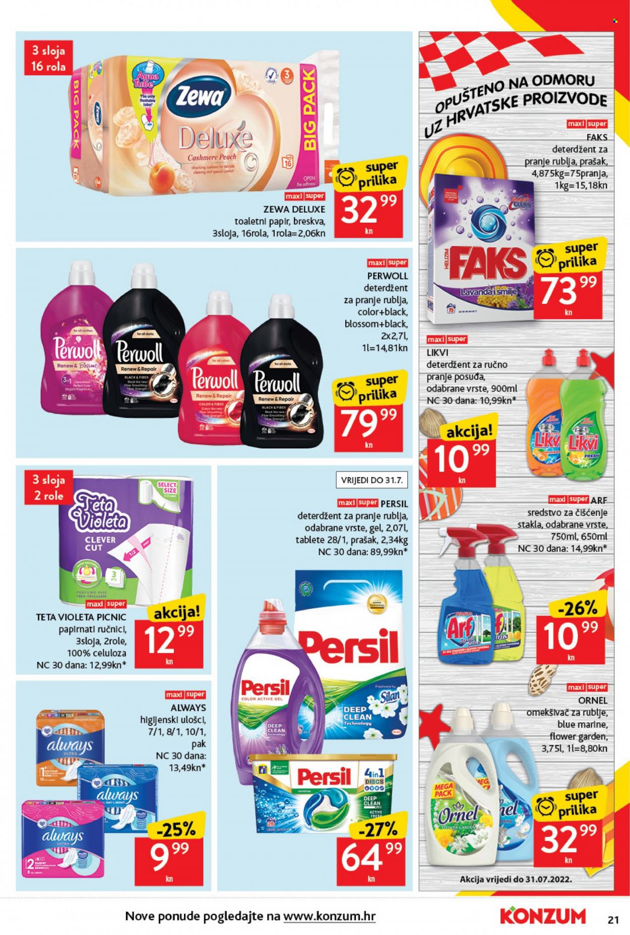 Konzum katalog - 07.07.2022. - 13.07.2022. Stranica 21