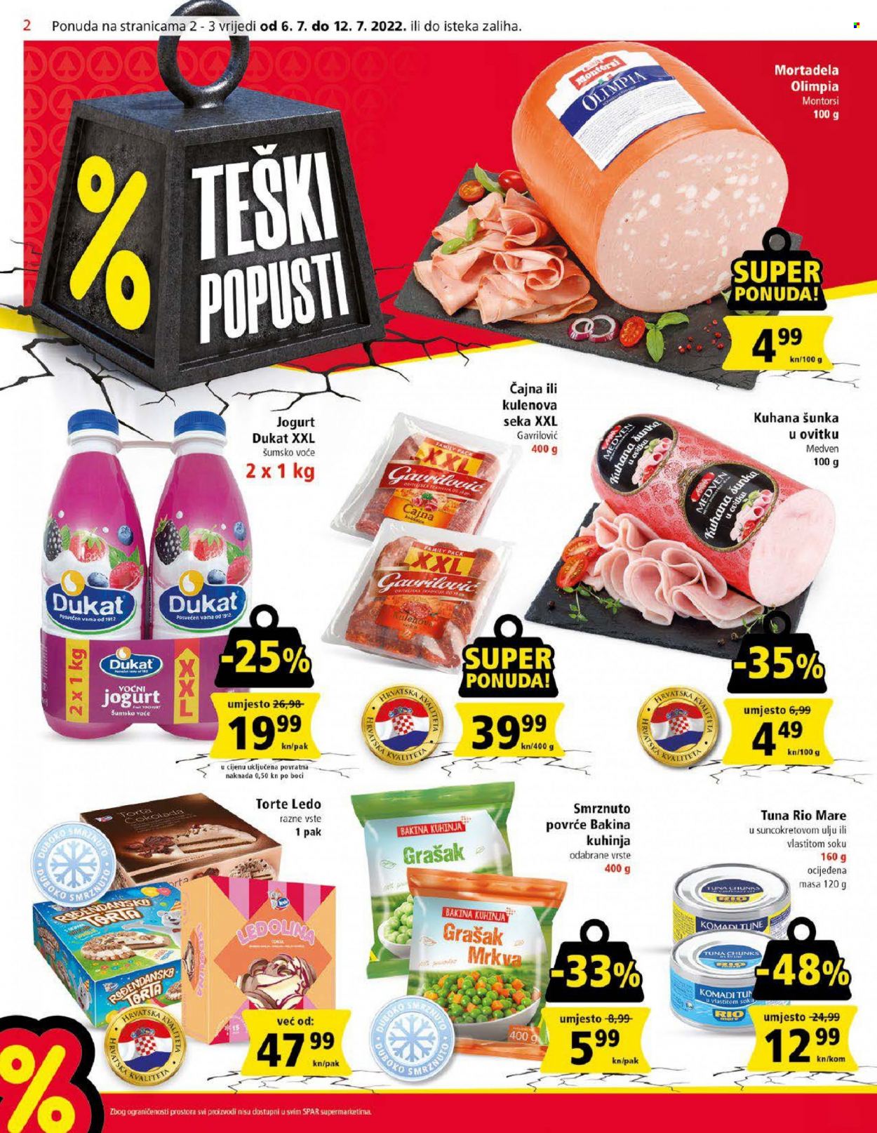 SPAR katalog - 06.07.2022. - 12.07.2022. Stranica 2