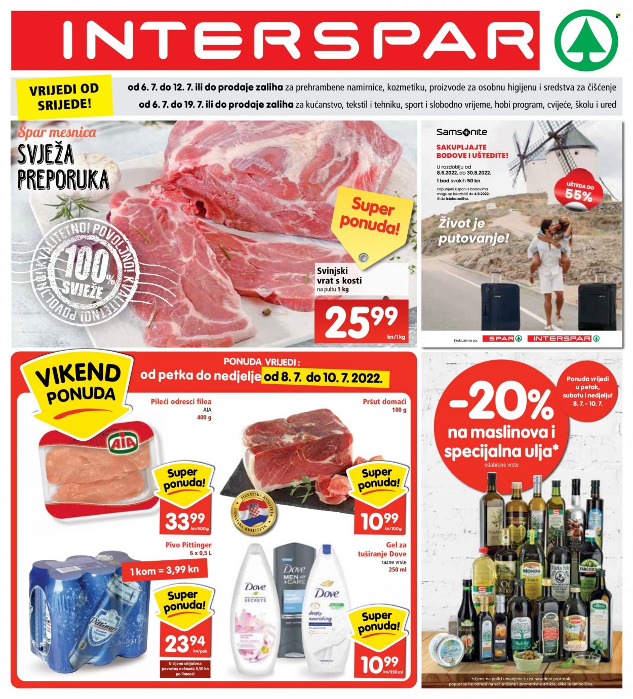 INTERSPAR katalog - 06.07.2022. - 12.07.2022. Stranica 1