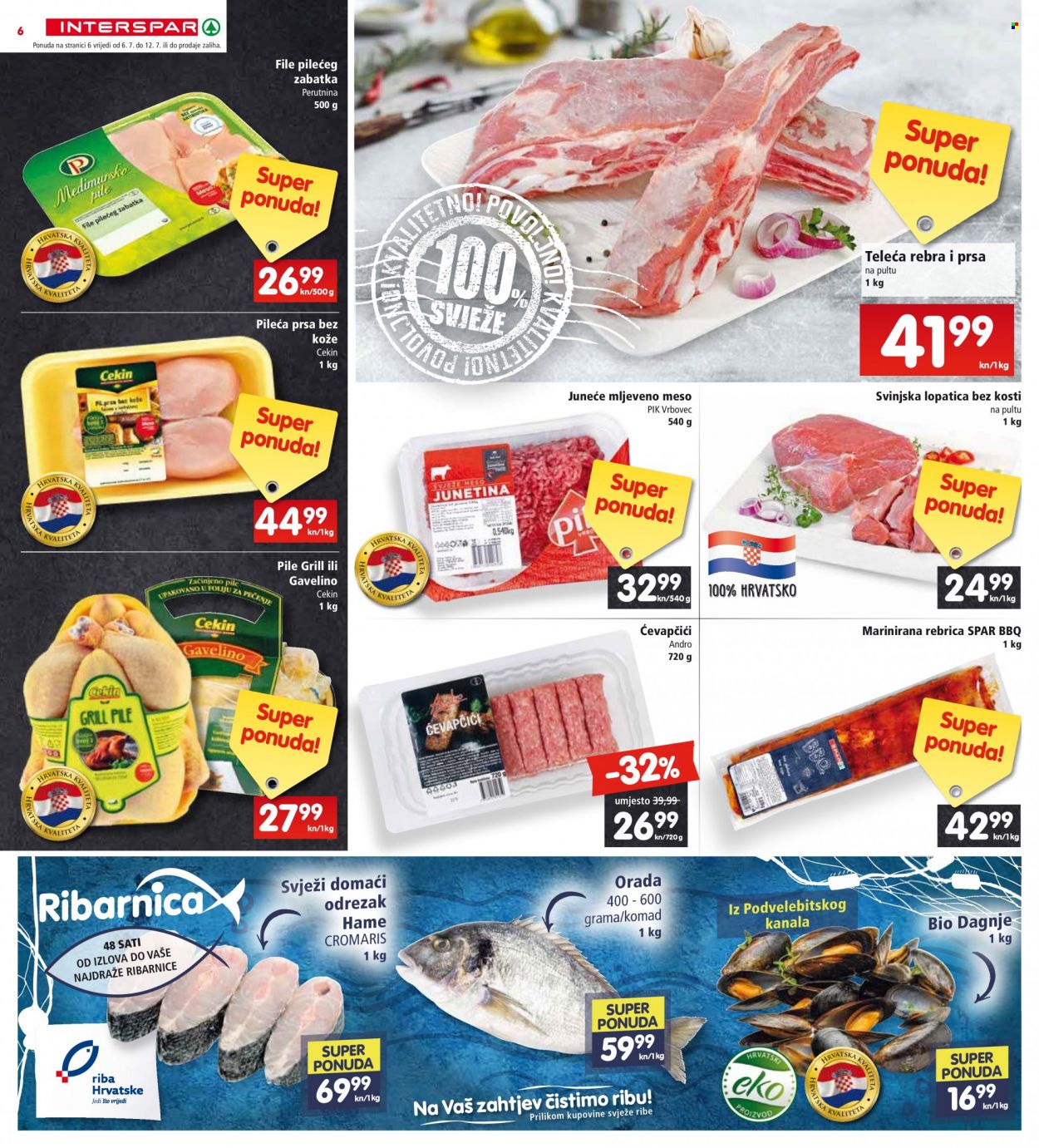 INTERSPAR katalog - 06.07.2022. - 12.07.2022. Stranica 6
