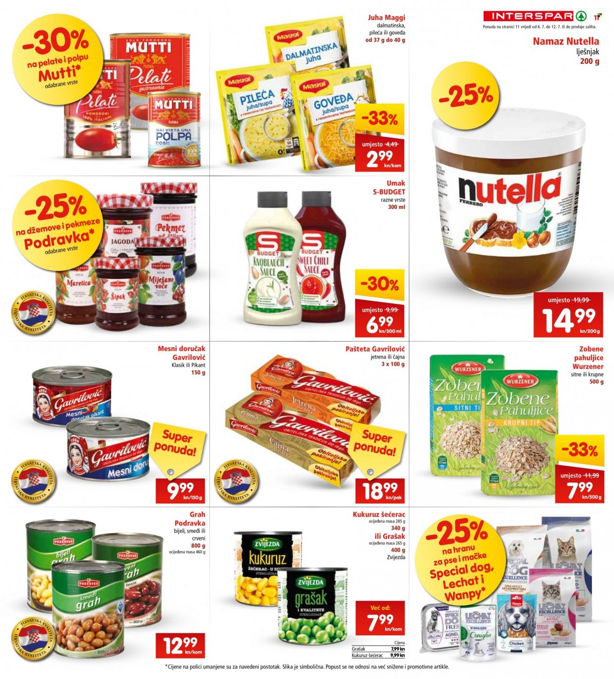 INTERSPAR katalog - 06.07.2022. - 12.07.2022. Stranica 11
